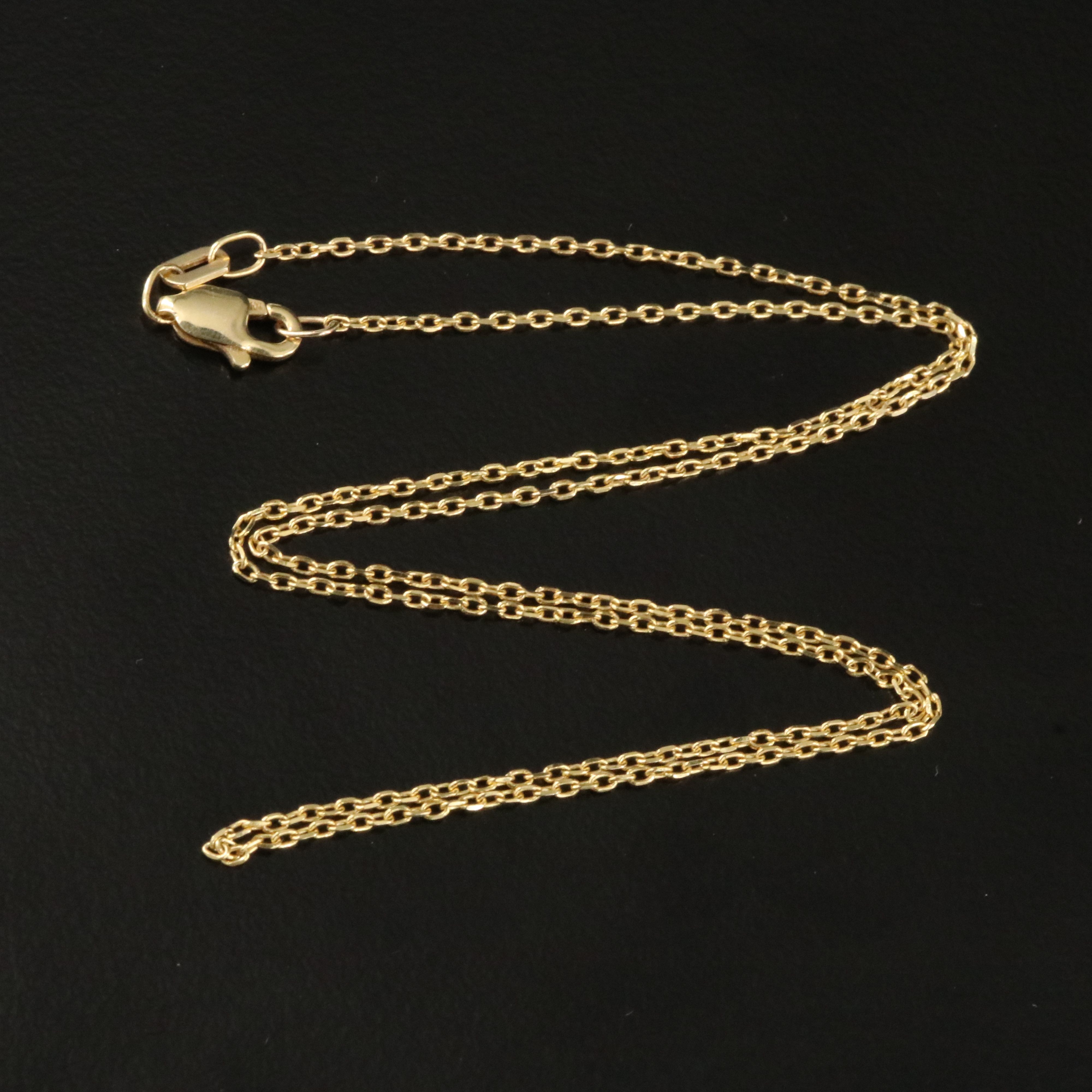 14K Cable Chain Necklace