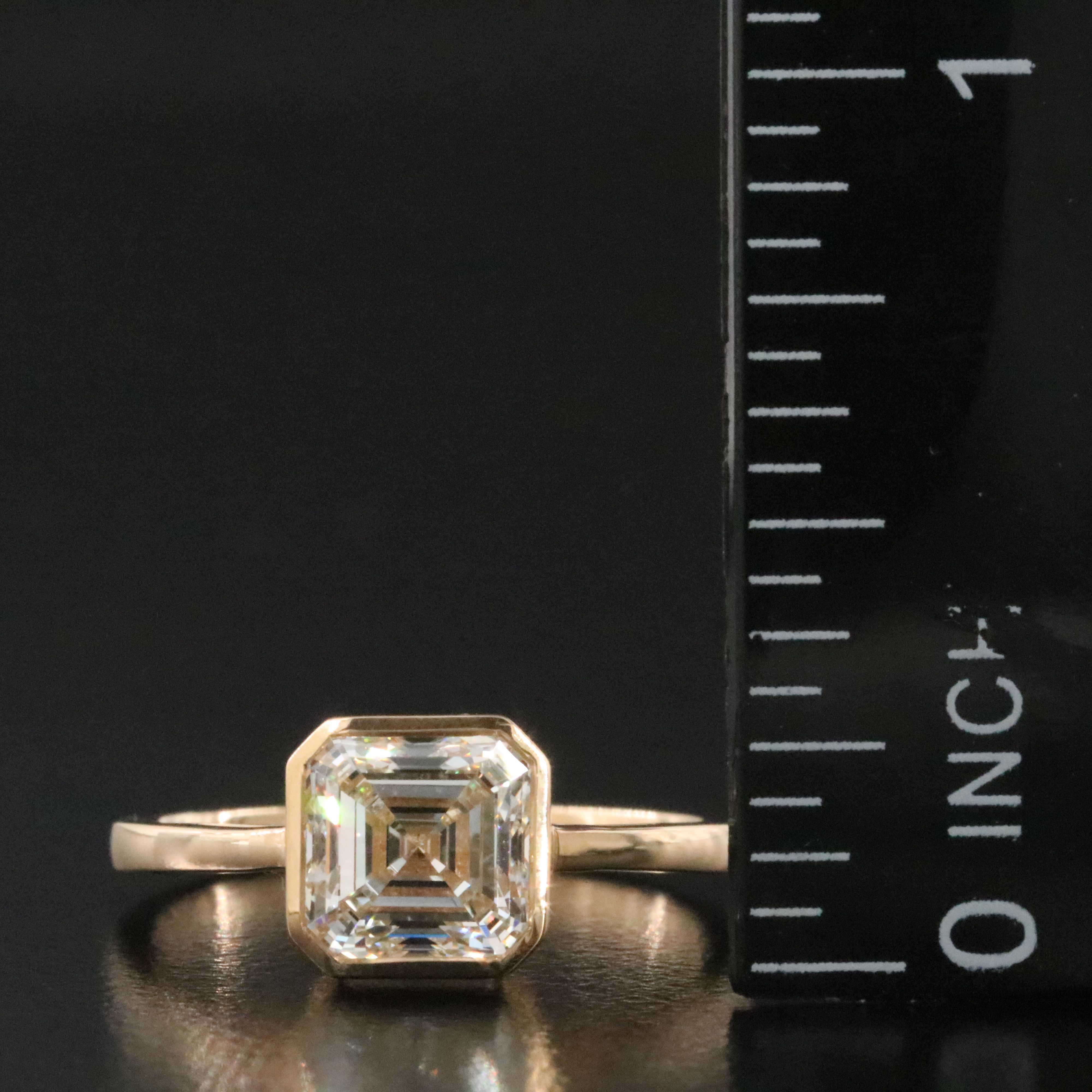 18K 2.00 CT Diamond Solitaire Ring