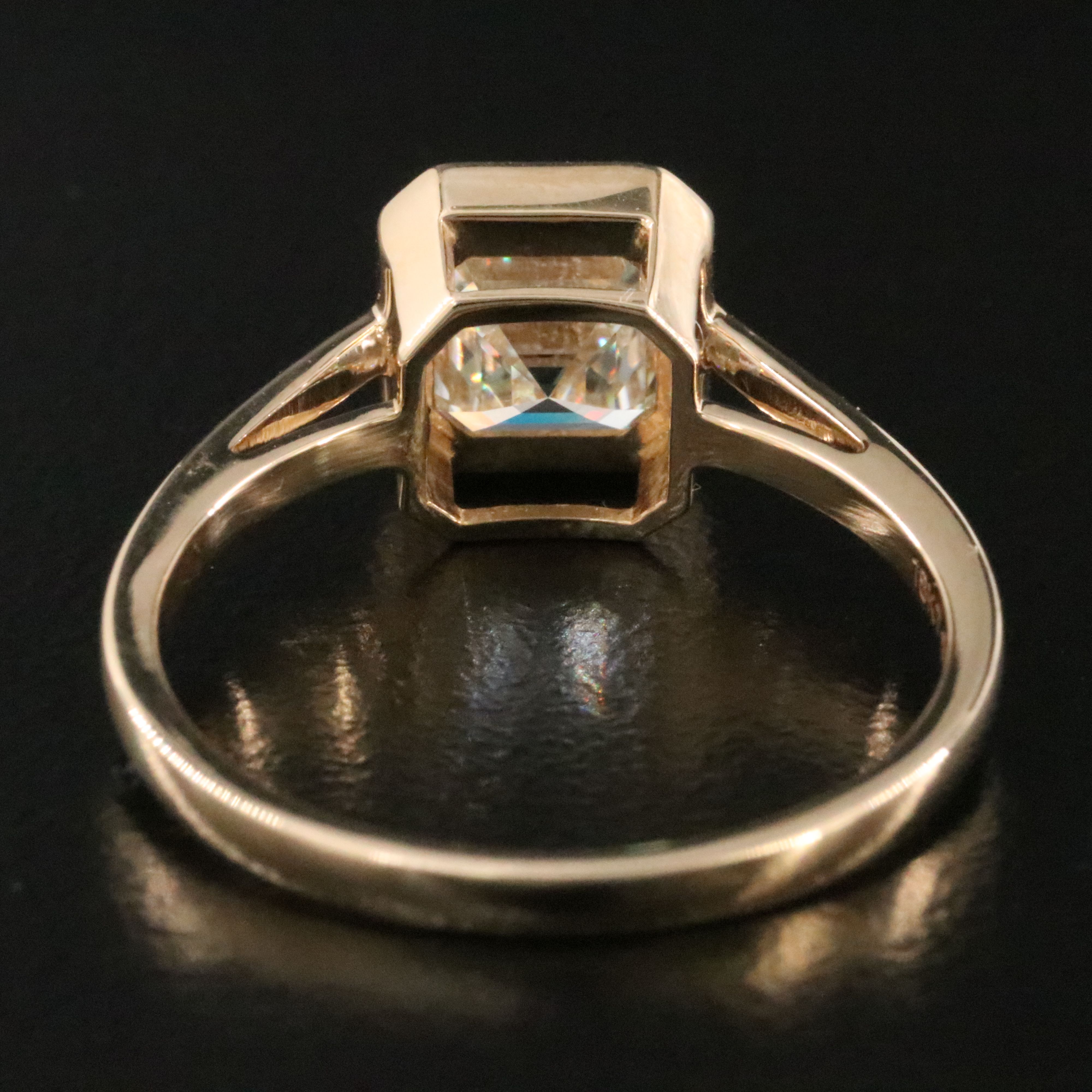 18K 2.00 CT Diamond Solitaire Ring