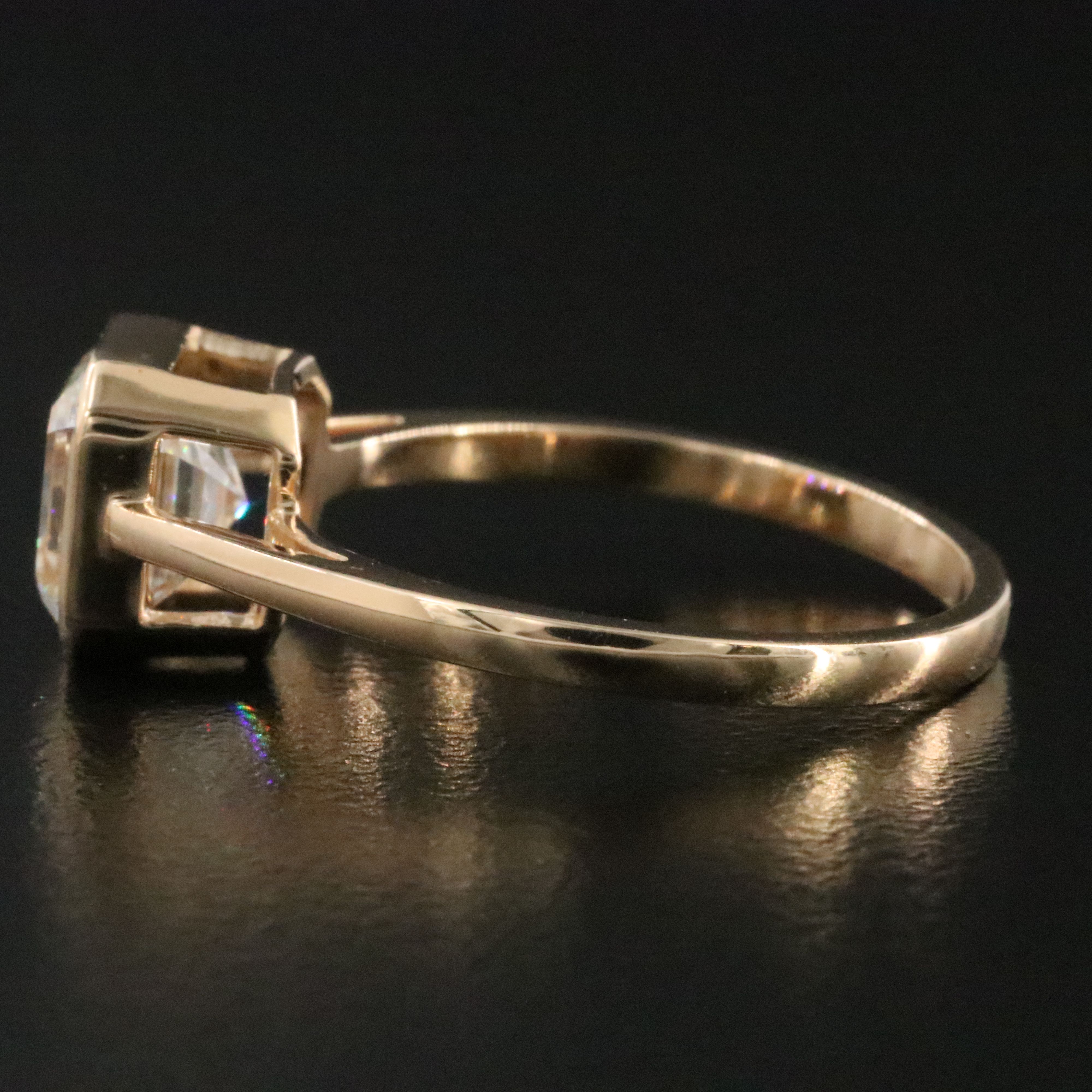 18K 2.00 CT Diamond Solitaire Ring