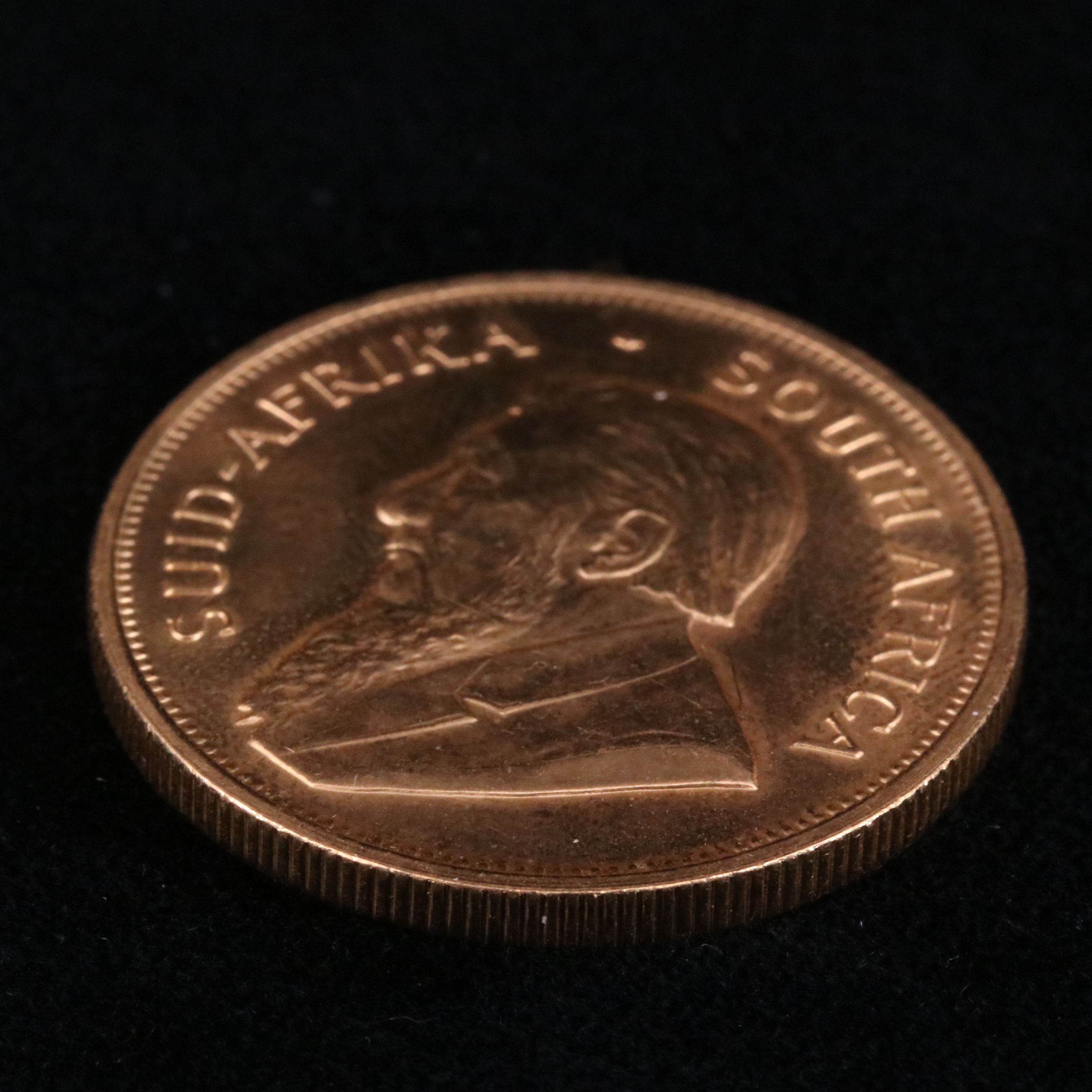 1982 South Africa Krugerrand 1oz. Gold Bullion Coin