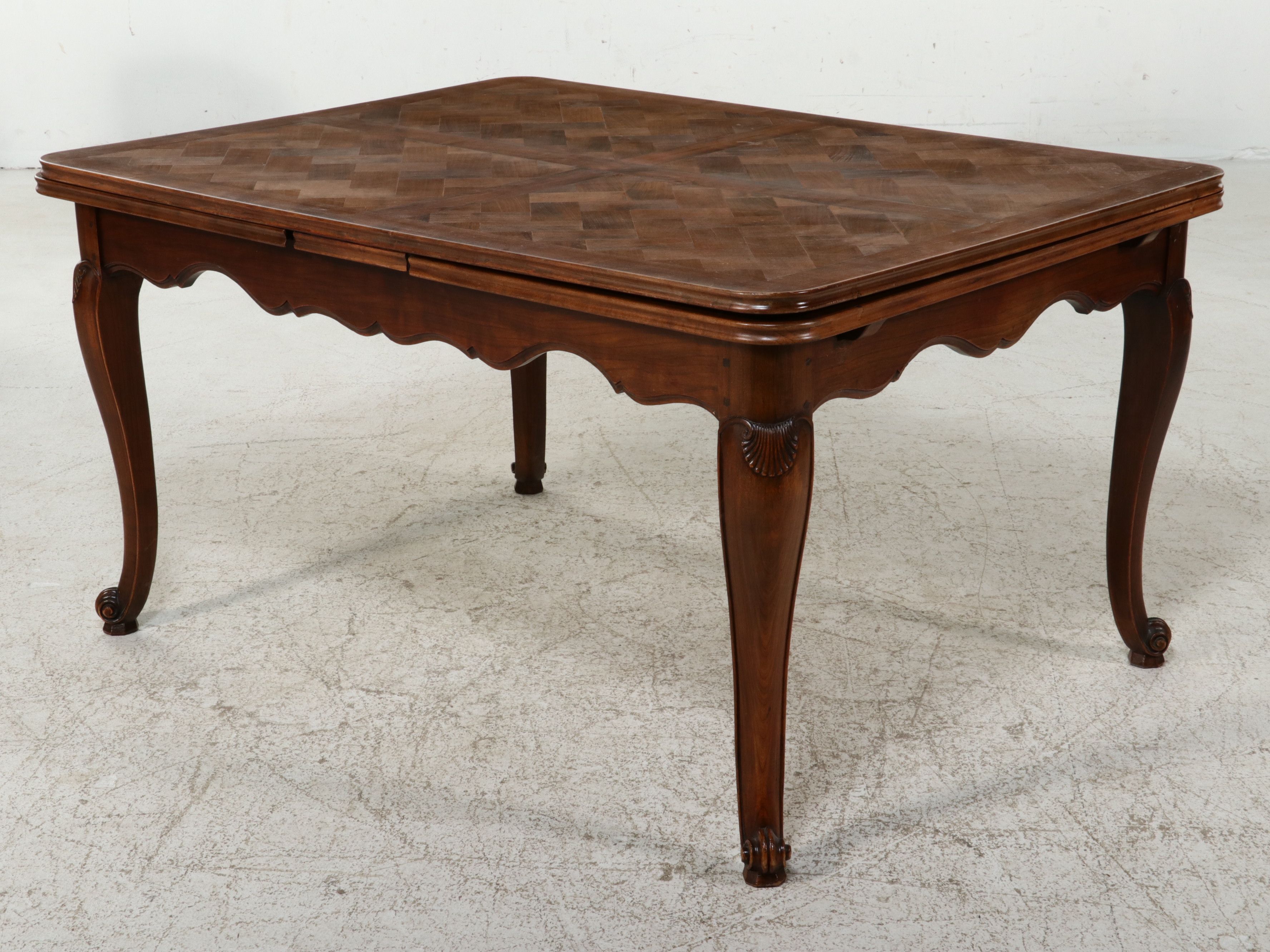 Louis XV Style Nine-Piece Dining Set, 20th Century