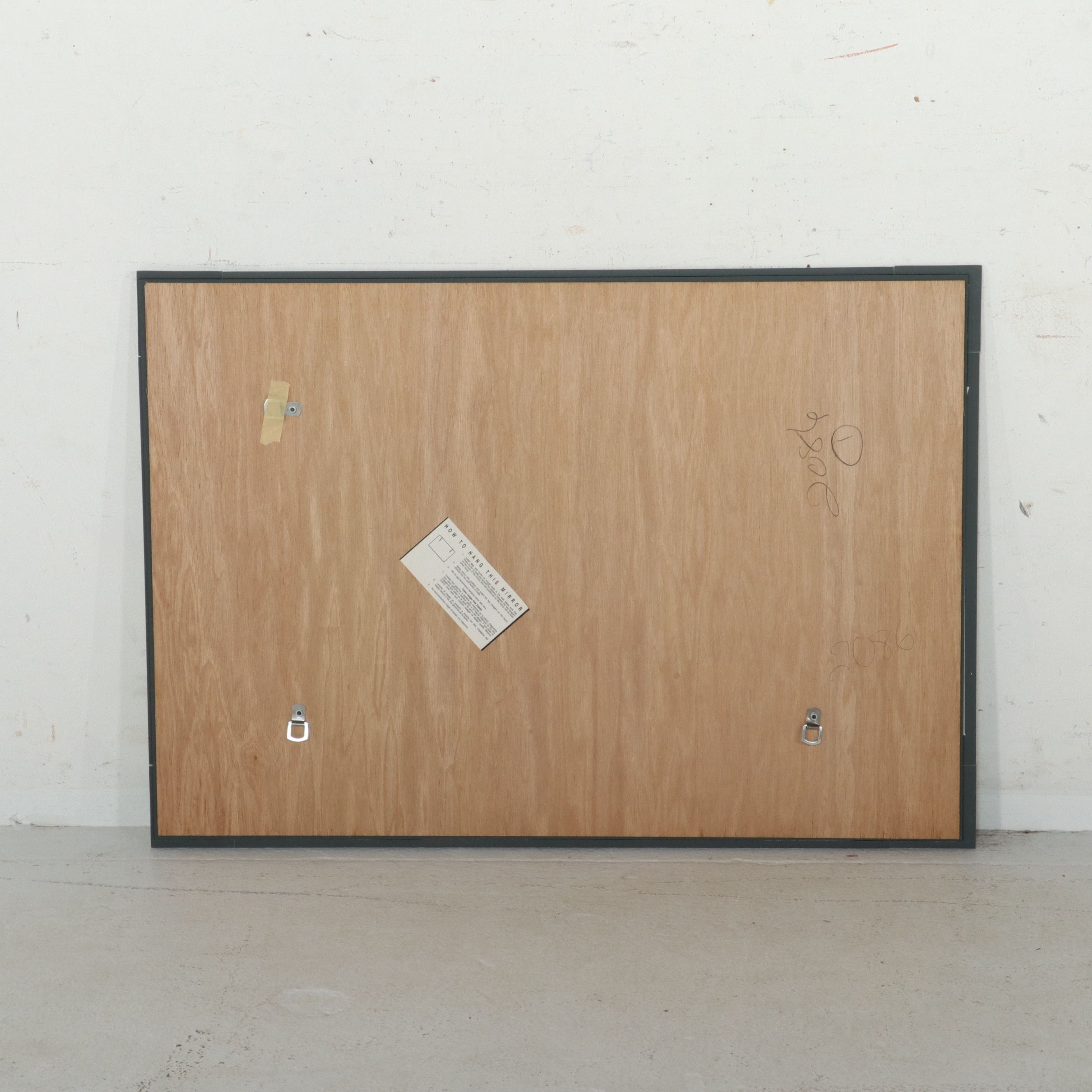 Beveled Glass Rectangle Bathroom Wall Mirror