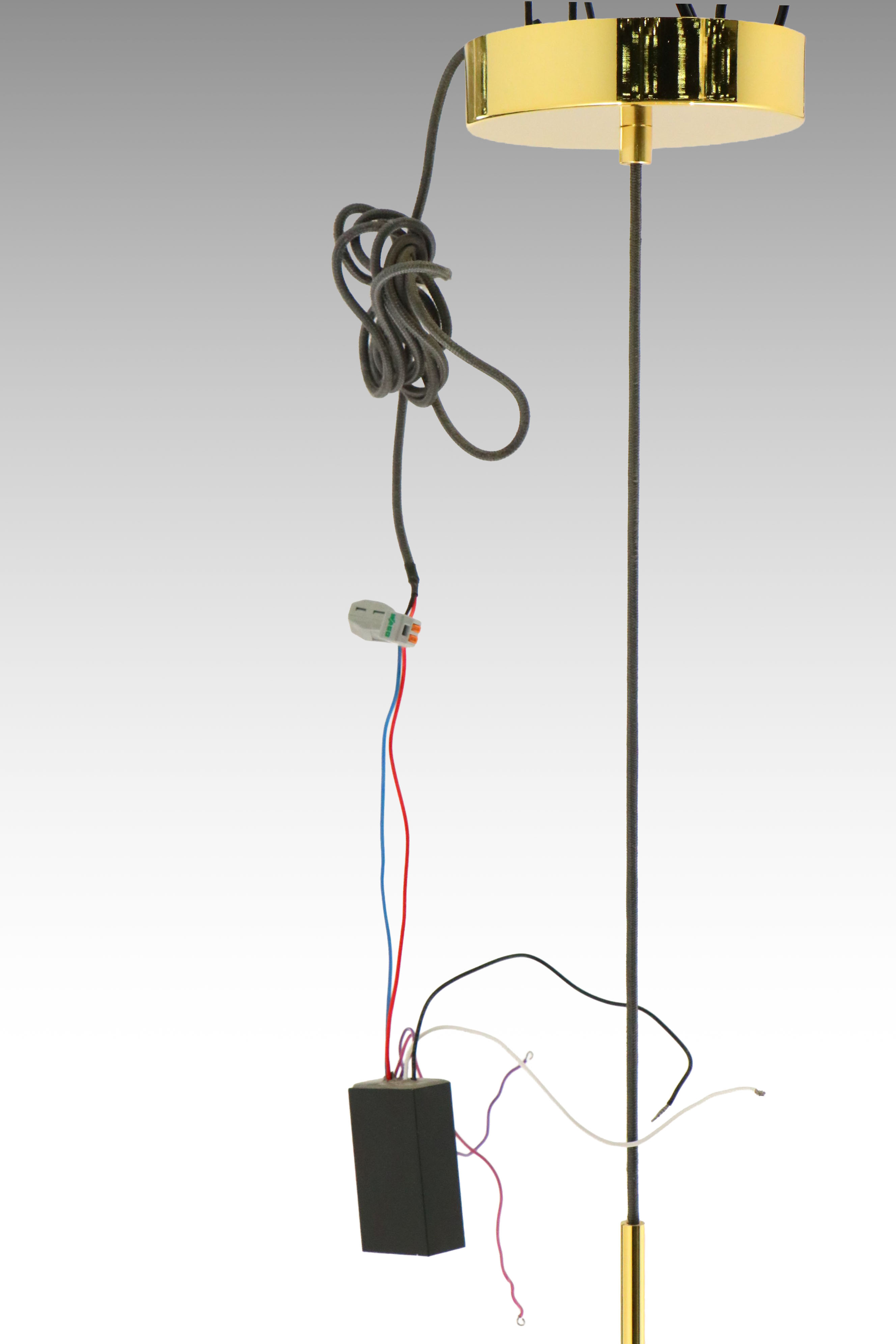 Pablo Designs Brass Bola Disc Pendant Light