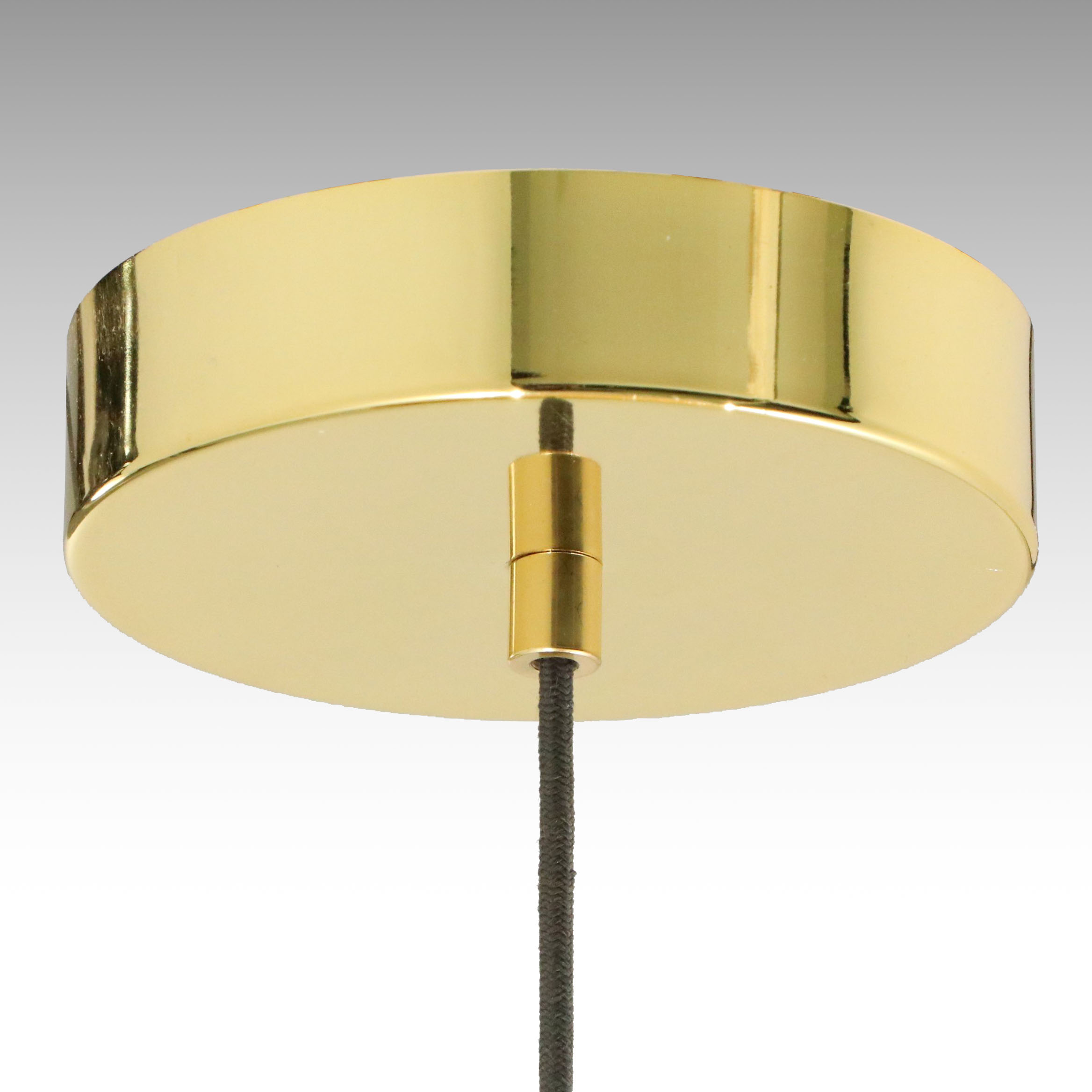 Pablo Designs Brass Bola Disc Pendant Light