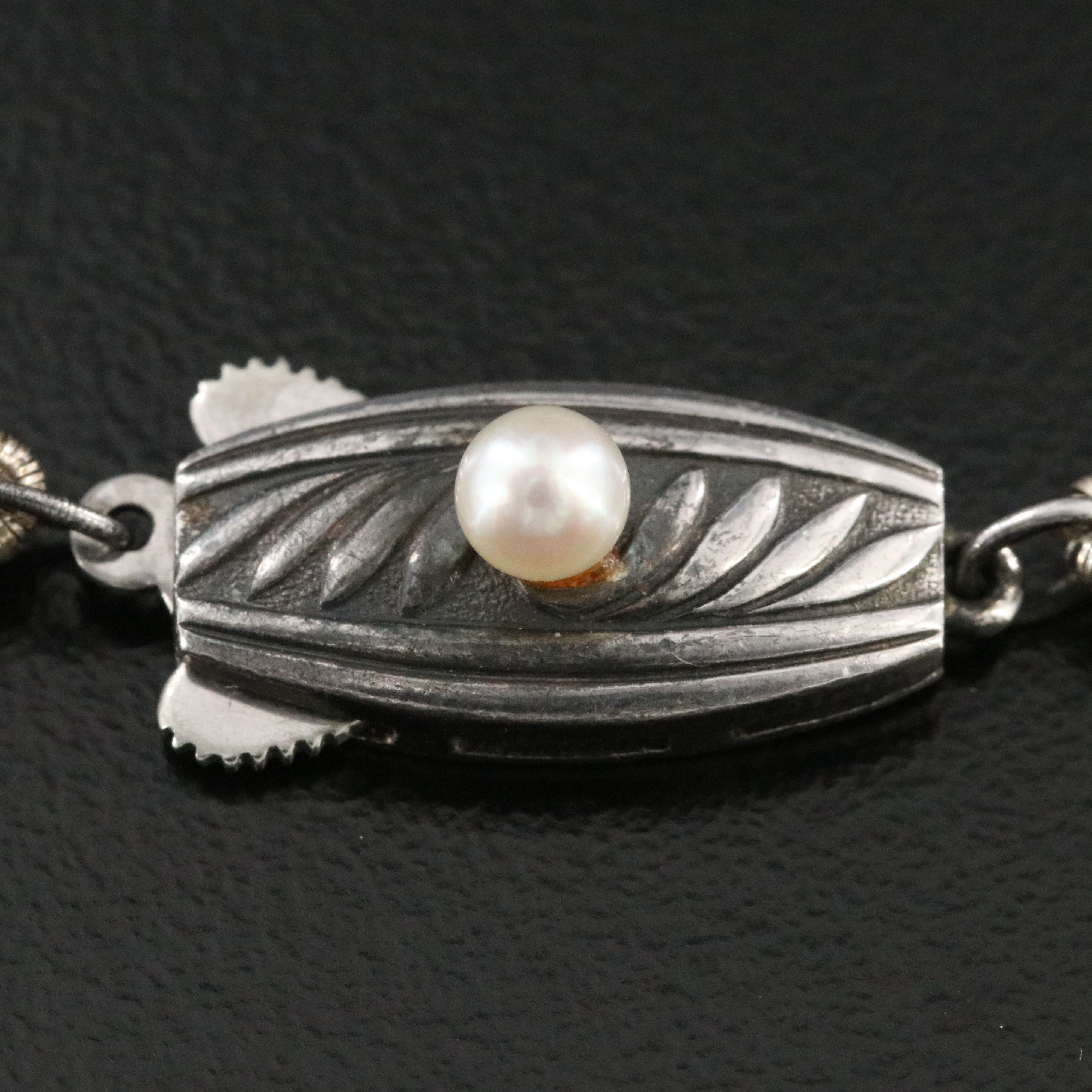 Mikimoto Pearl Matinee Length Necklace with Sterling Clasp