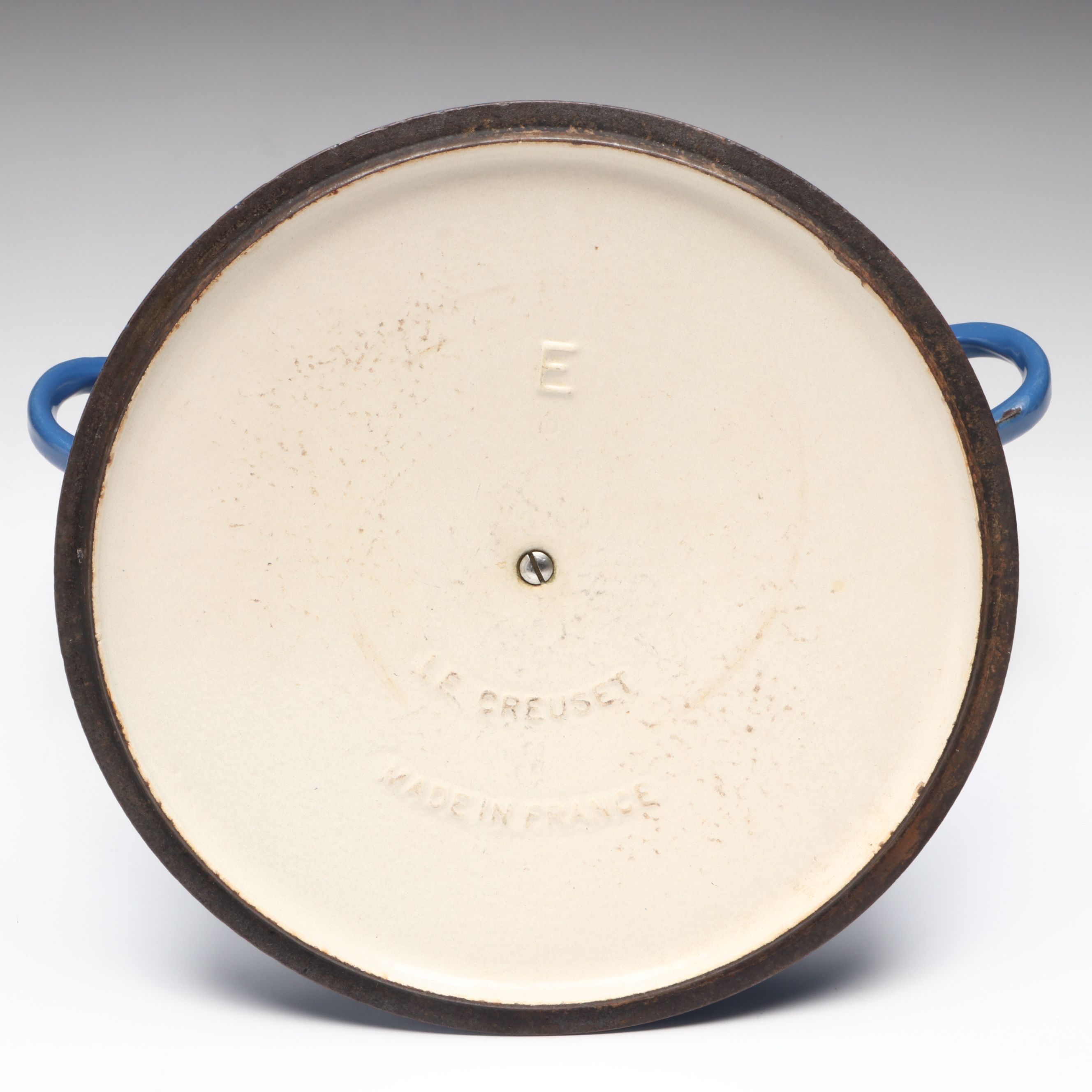 Le Creuset Blue Enamel Dutch Ovens