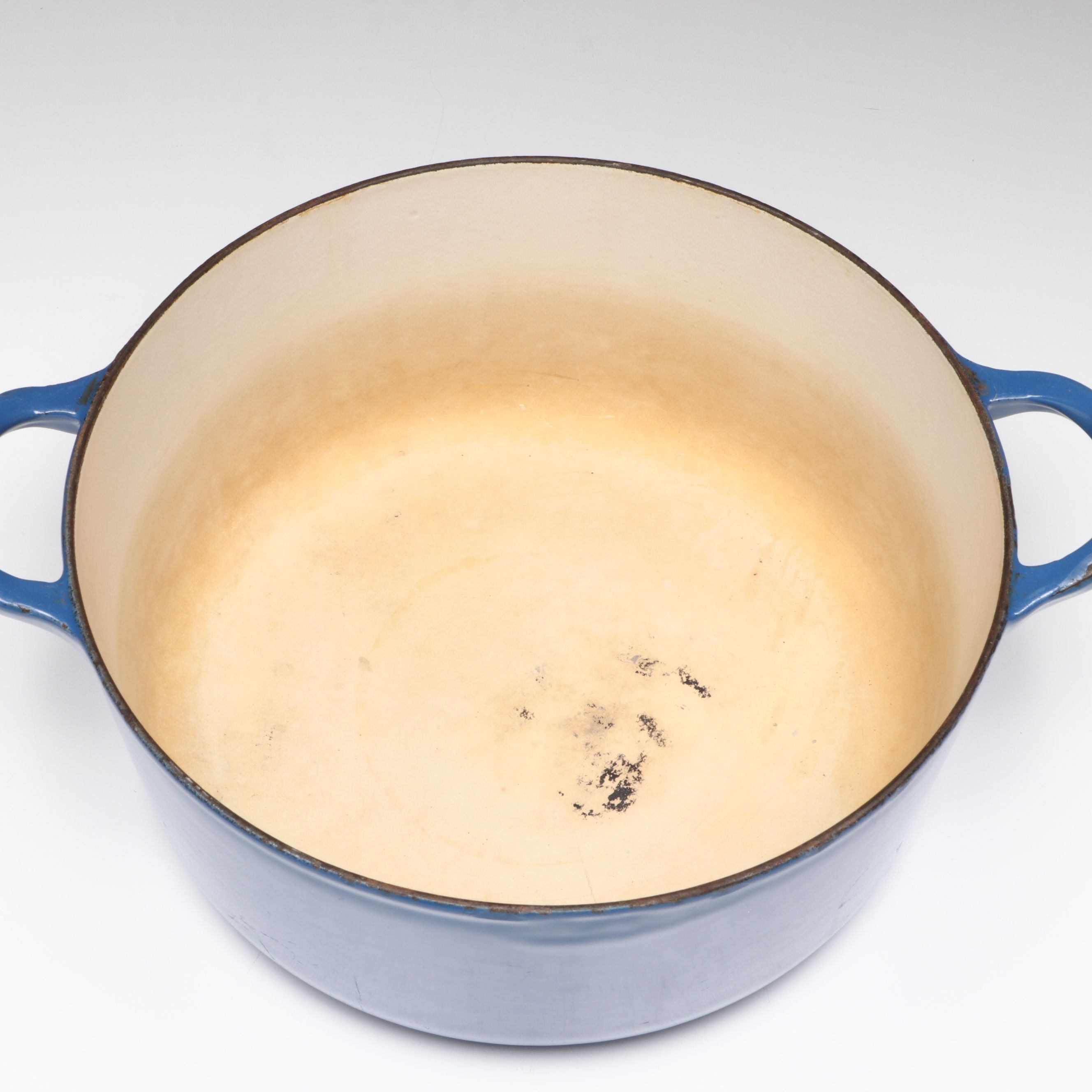 Le Creuset Blue Enamel Dutch Ovens