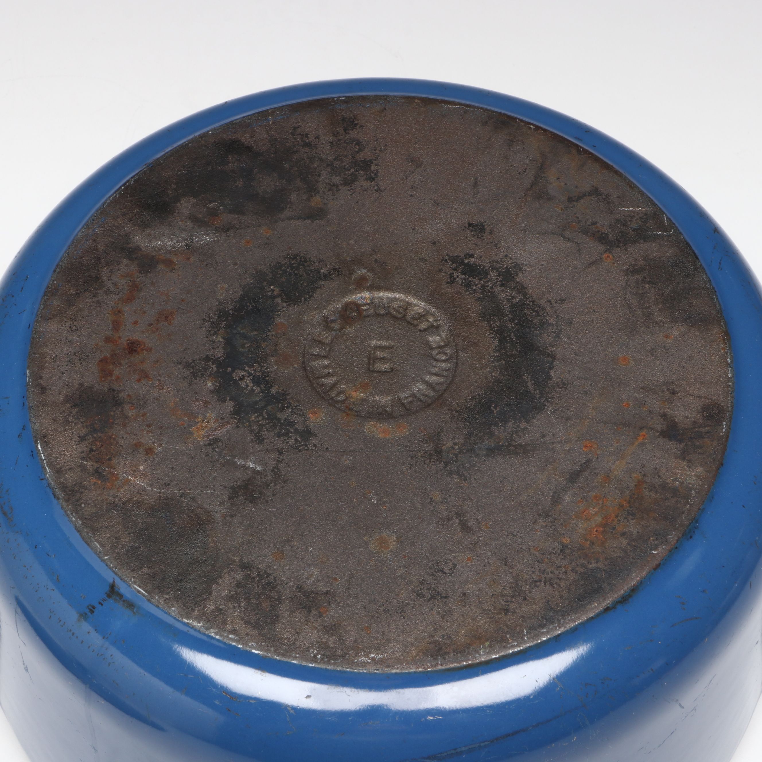 Le Creuset Blue Enamel Dutch Ovens