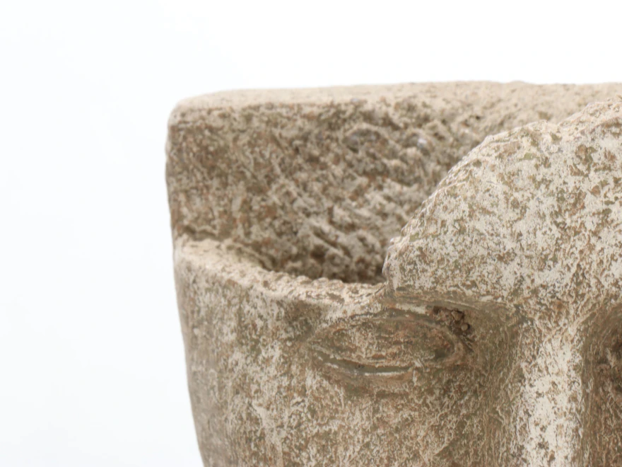 Concrete Bust Outdoor Fountain | EBTH