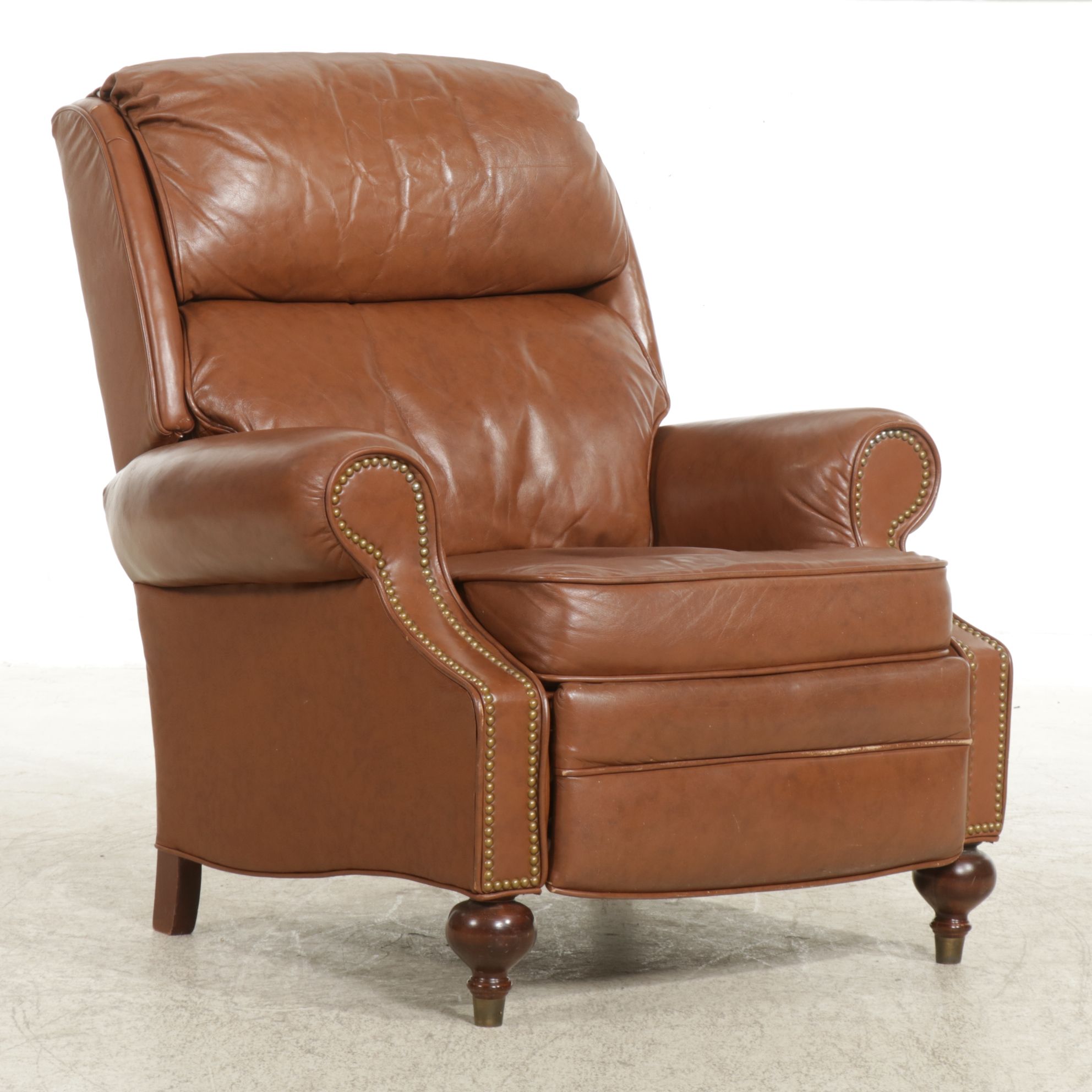Action Industries for Lane Leather Upholstered Recliner
