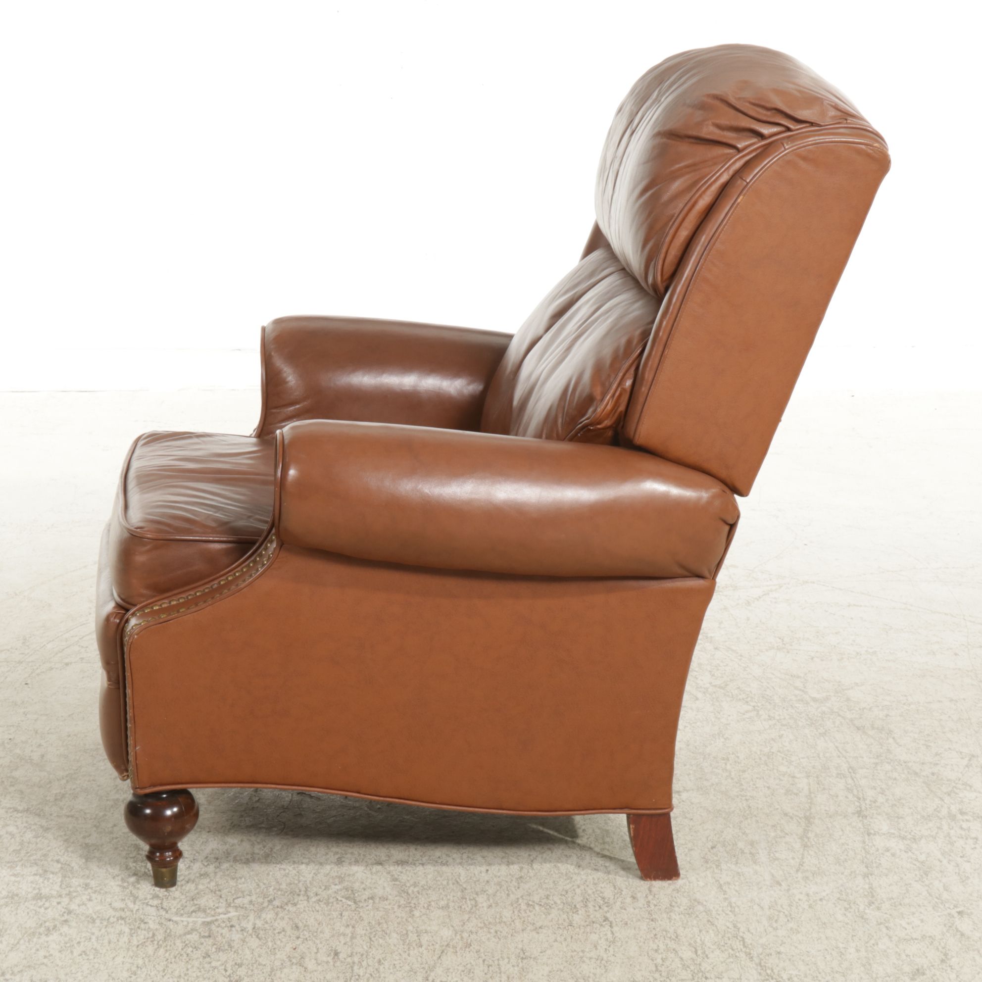Action Industries for Lane Leather Upholstered Recliner