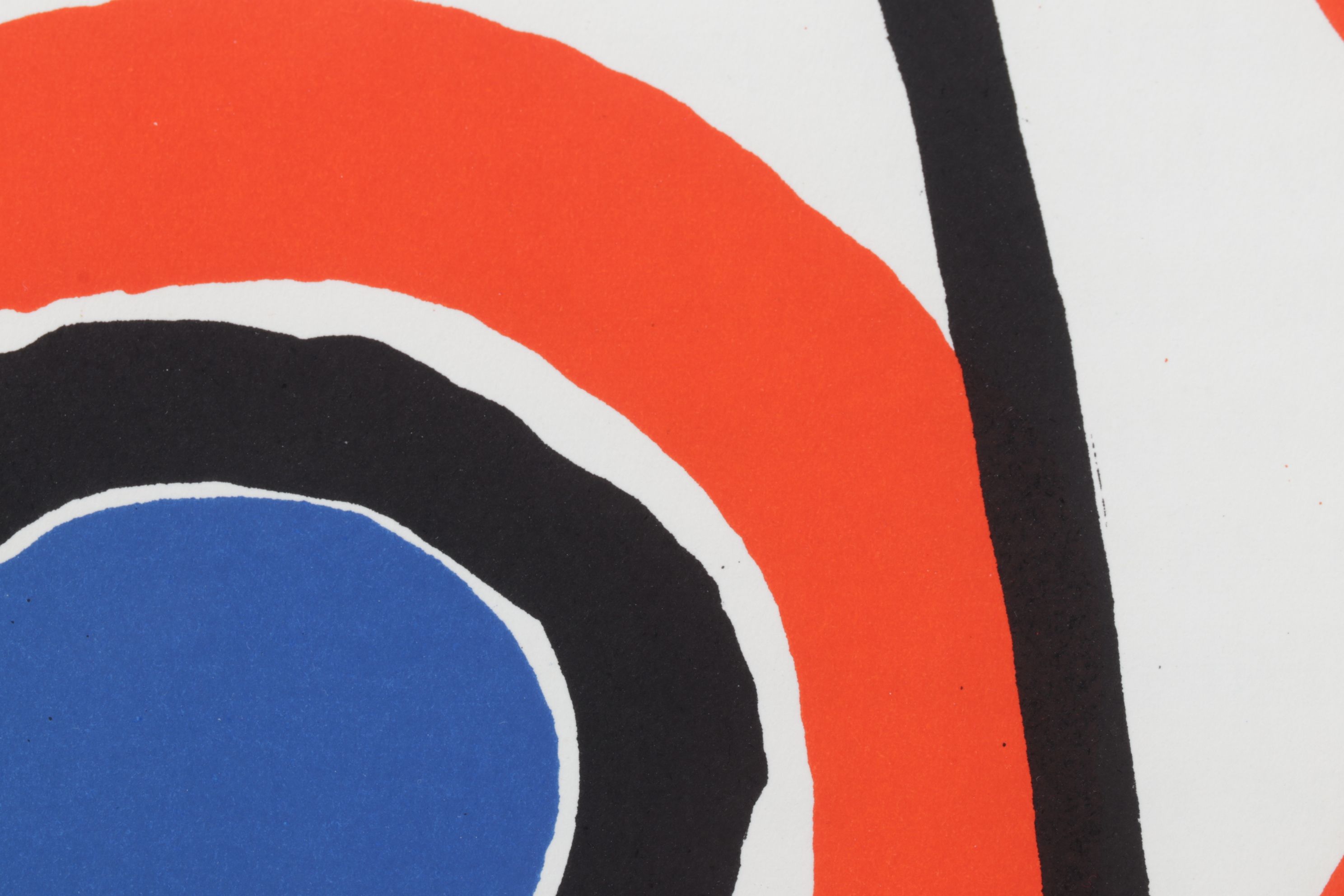 Alexander Calder Lithograph with Concentric Circles for "Derrière le Miroir"