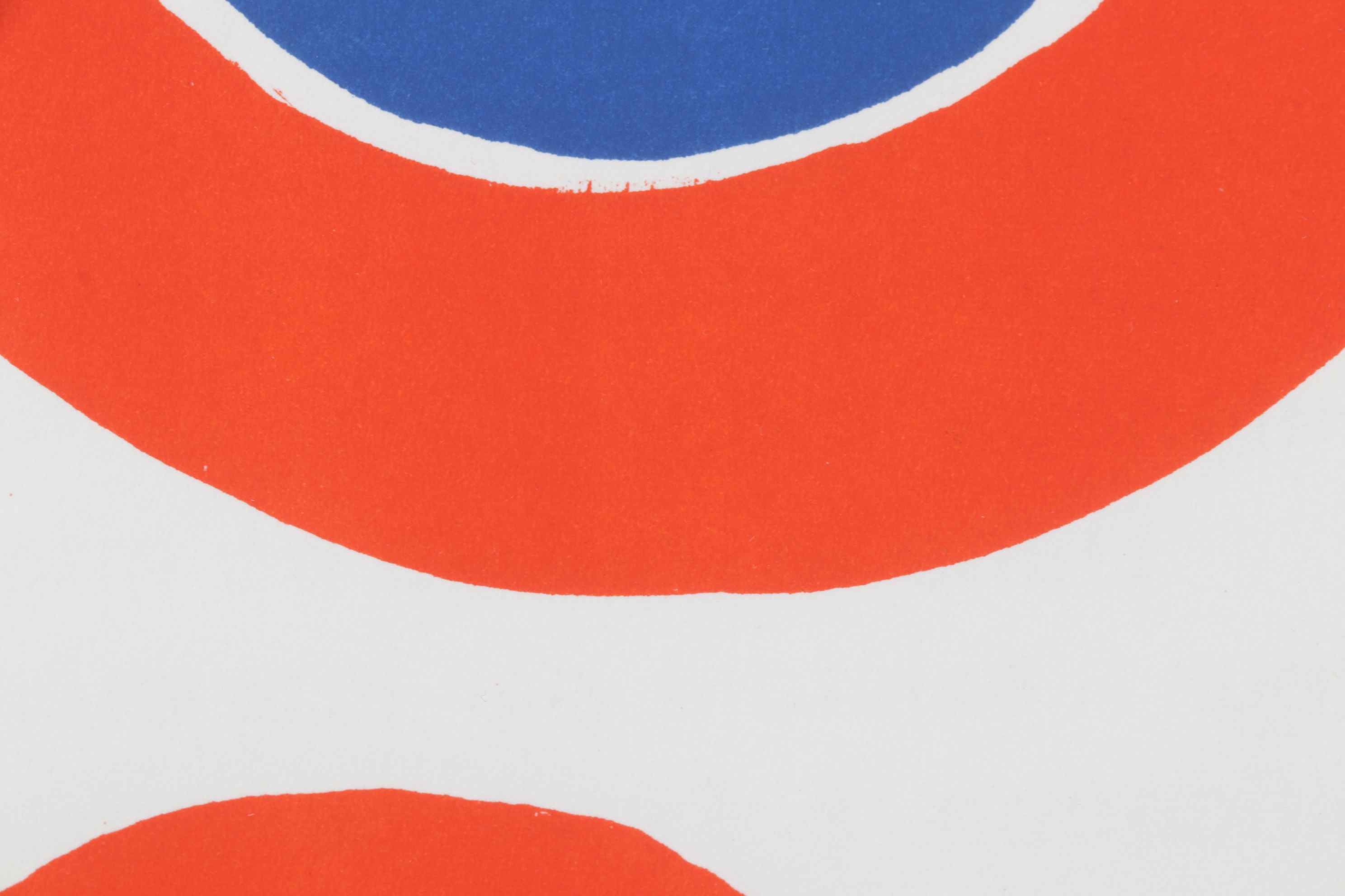 Alexander Calder Lithograph with Concentric Circles for "Derrière le Miroir"