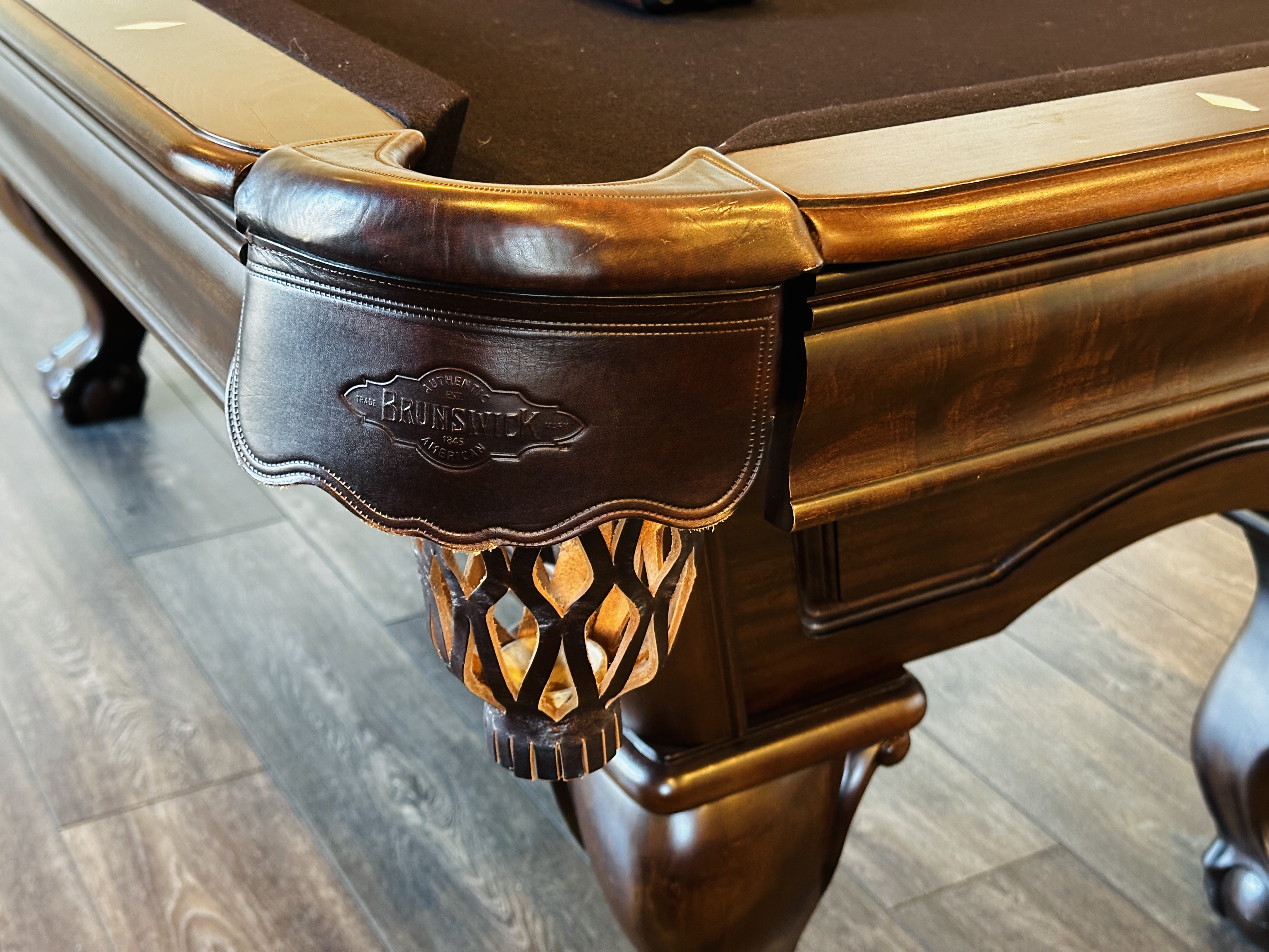 Brunswick Billiards Pool Table, Killerspin Ping-Pong Table Top and Accessories