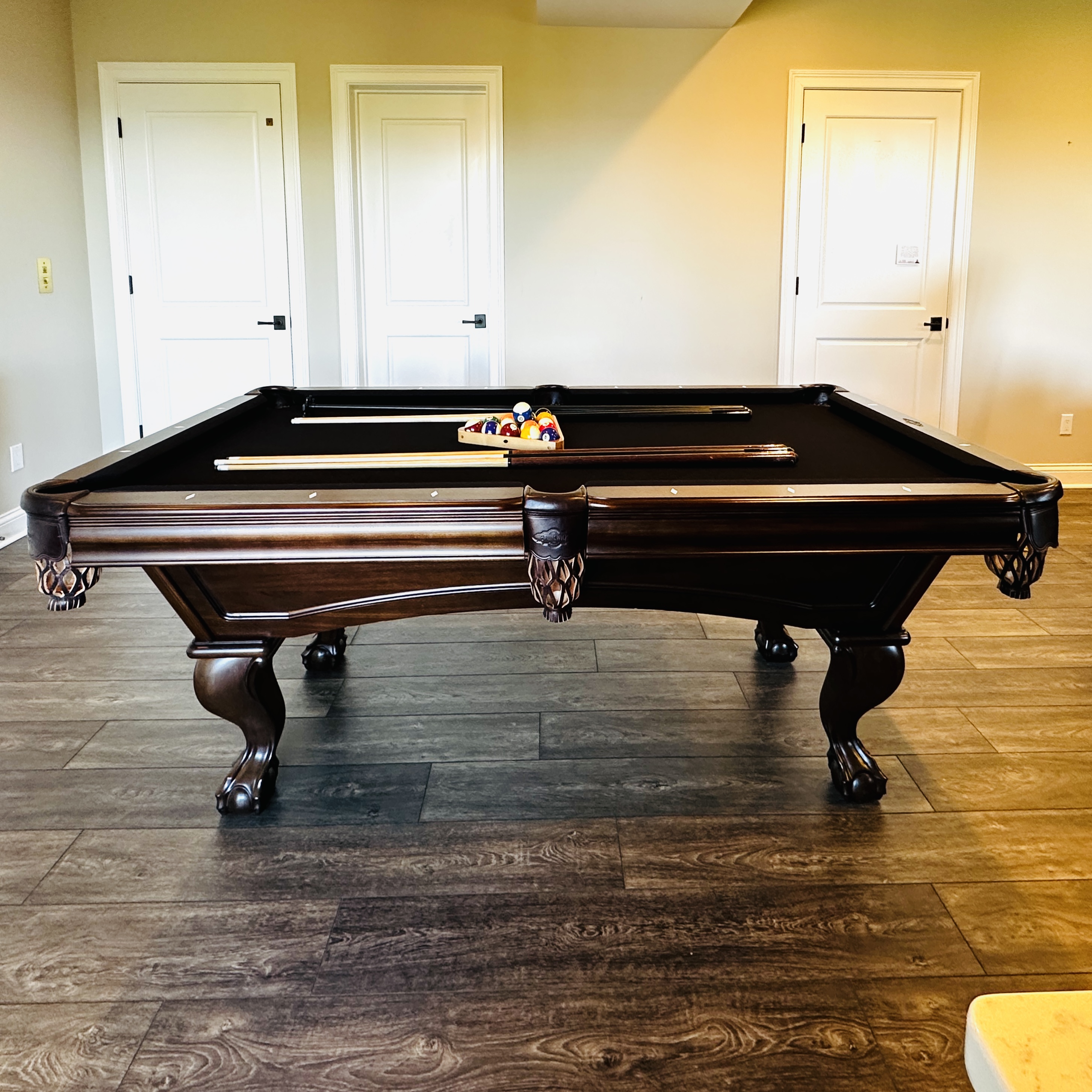 Brunswick Billiards Pool Table, Killerspin Ping-Pong Table Top and Accessories