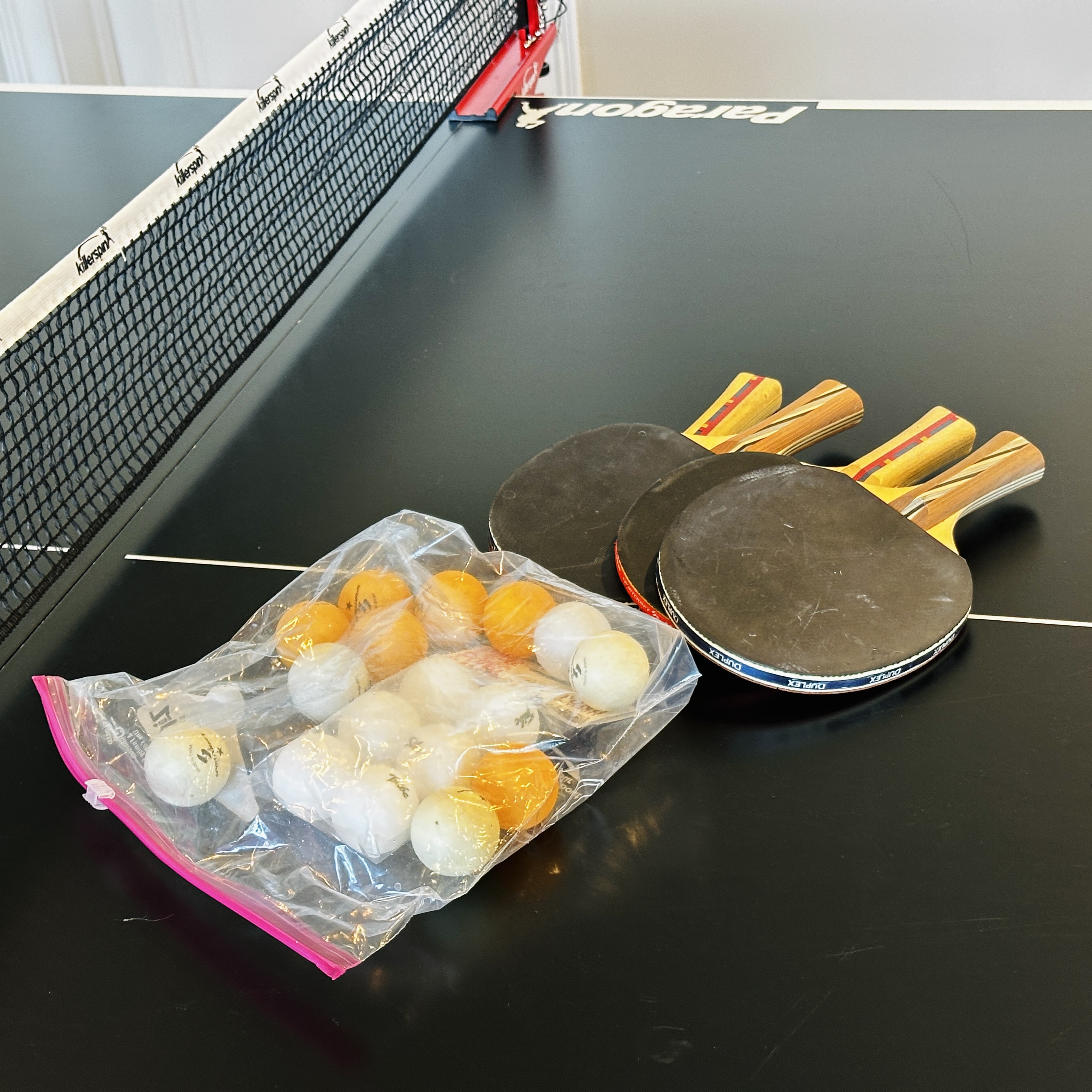 Brunswick Billiards Pool Table, Killerspin Ping-Pong Table Top and Accessories