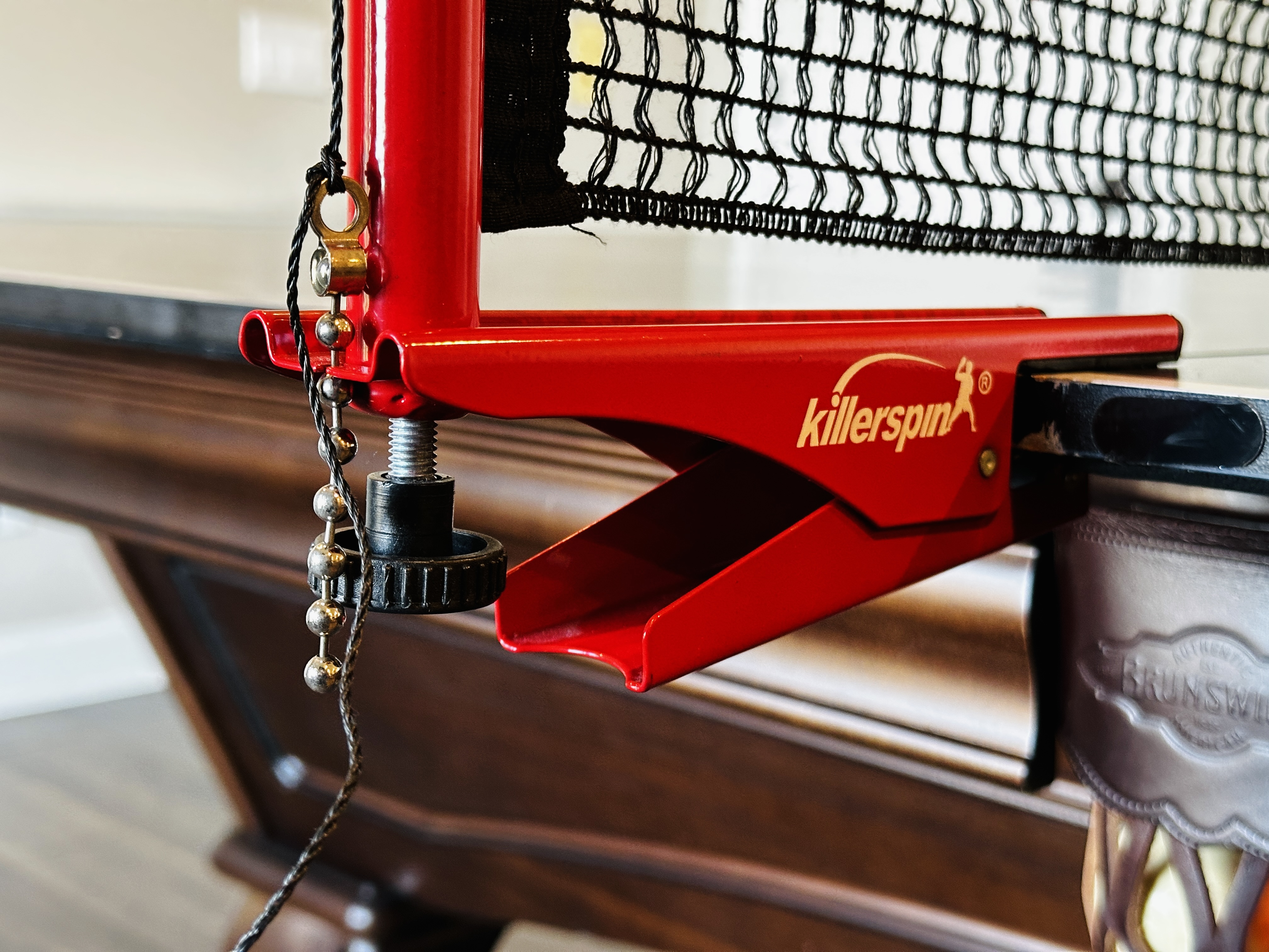 Brunswick Billiards Pool Table, Killerspin Ping-Pong Table Top and Accessories