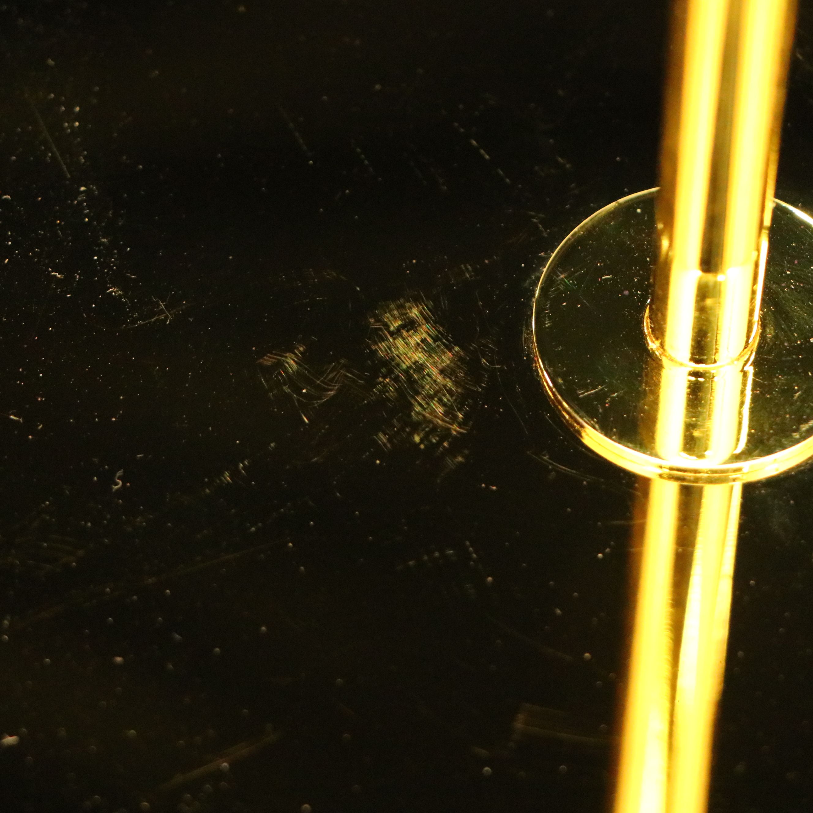 Pablo Designs Brass Bola Disc Pendant Light