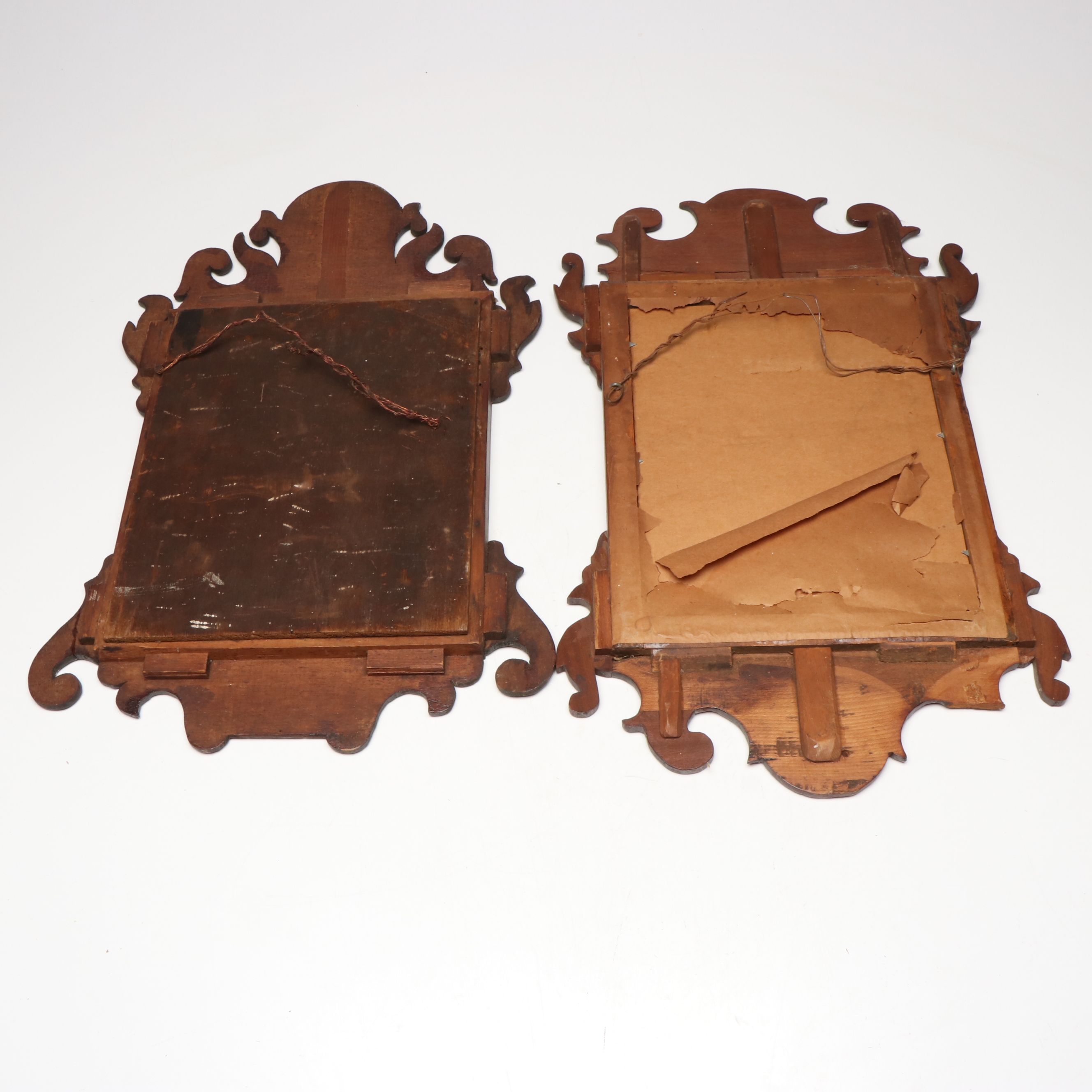 Chippendale Style Wooden Wall Mirrors