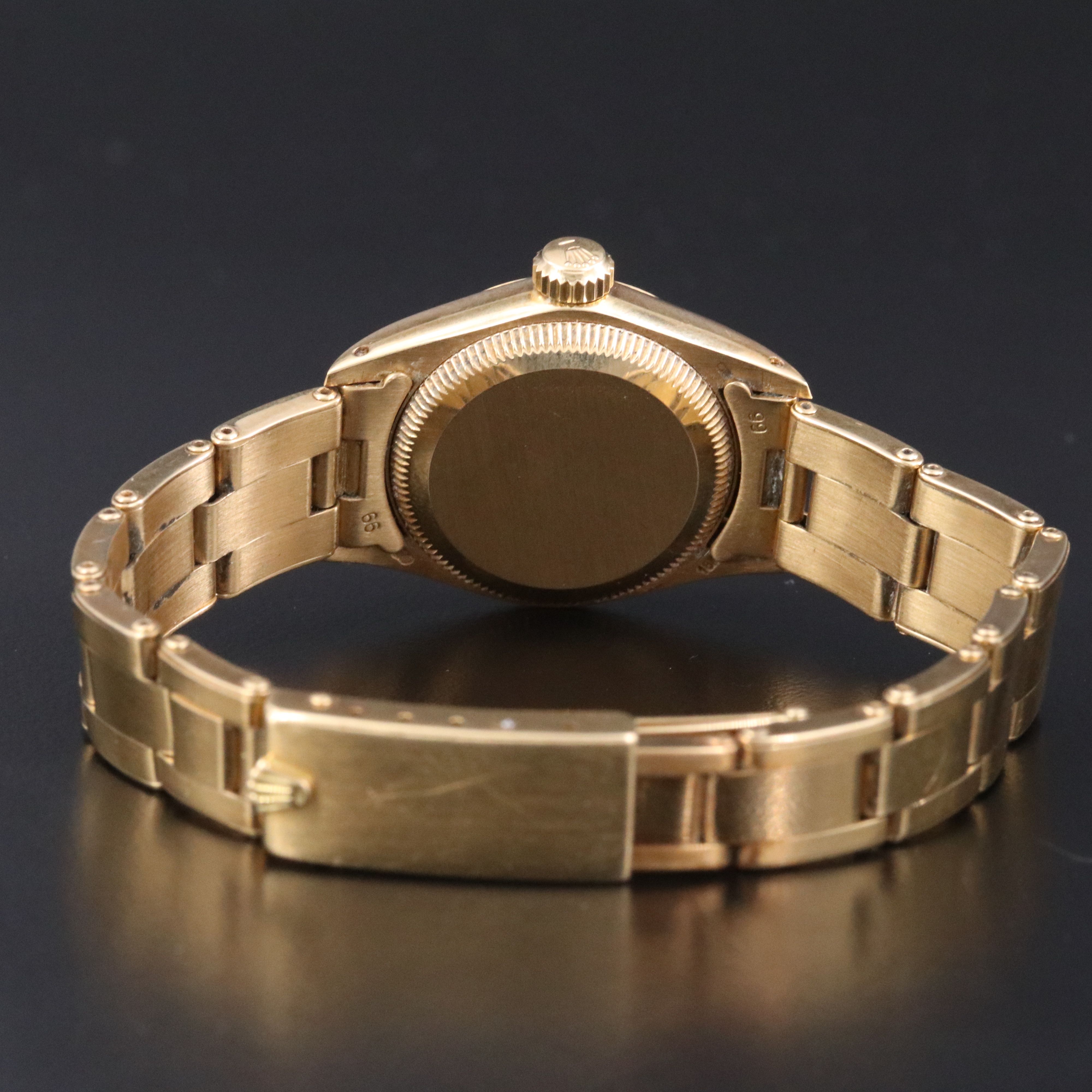 1980 Rolex Oyster Perpetual Rivet Bracelet Watch Model 6719