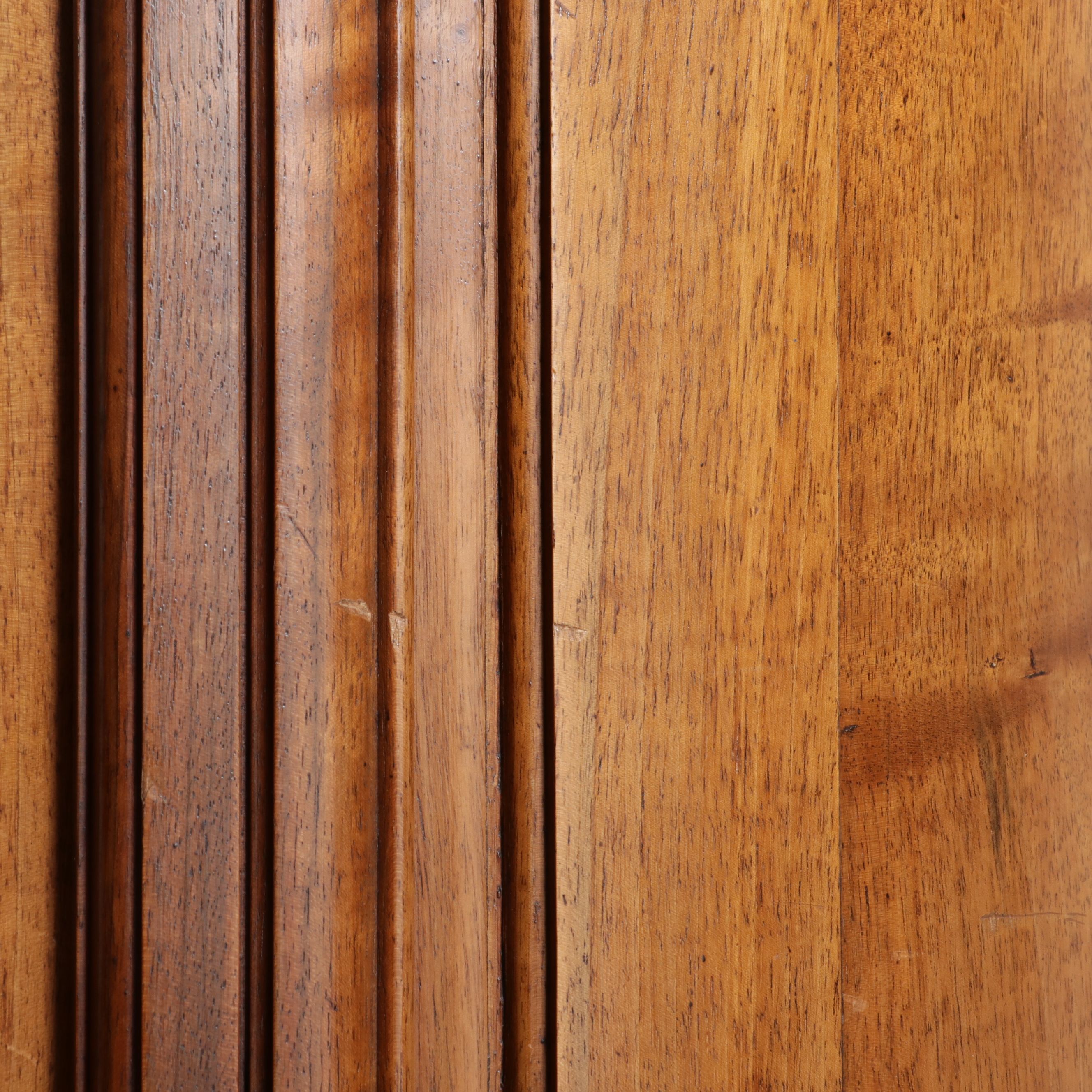 French Provincial Style Carved Walnut Buffet à Deux Corps, Mid to Late 19th C.