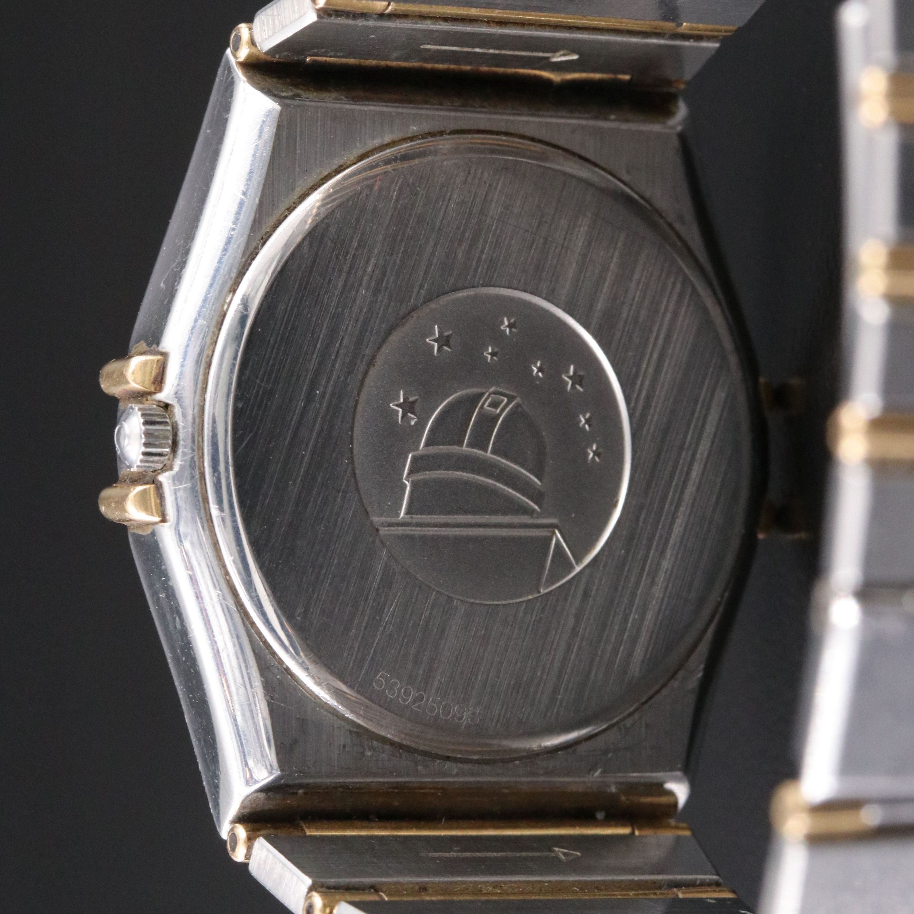 Omega Constellation Manhattan 18K & Steel Vintage Watch