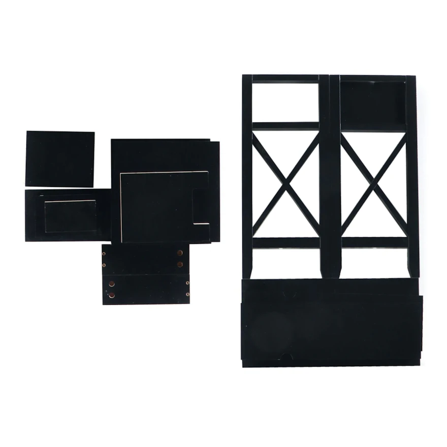 ChooChoo Black End Table | EBTH
