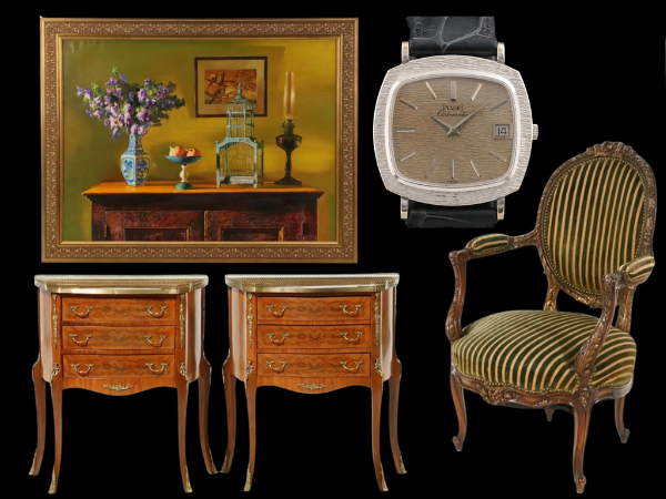 A Posh Upper East Side Estate: European Antiques, Belarusian Art, Fine Jewelry & Décor
