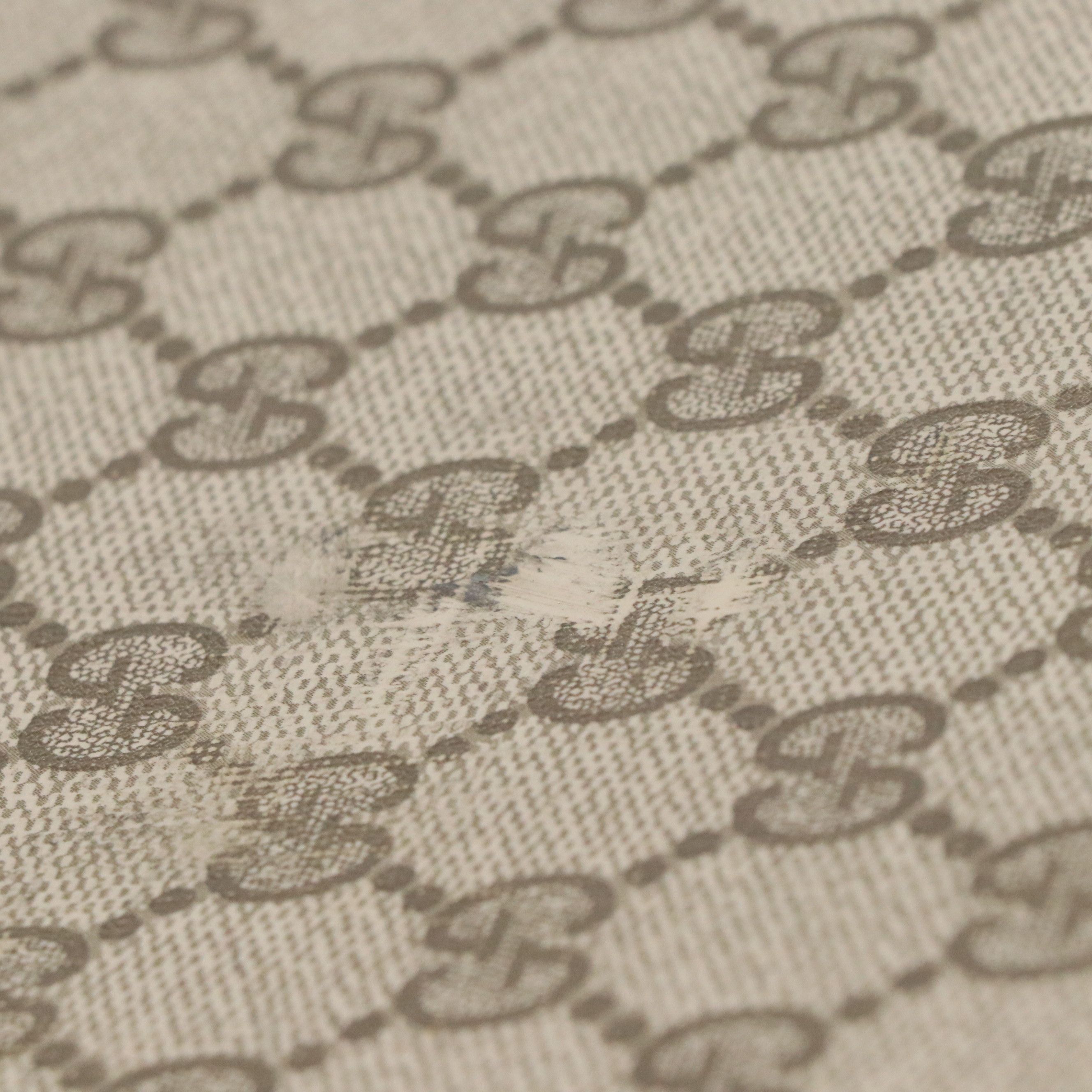 Gucci Web Stripe 29" Softside Suitcase in GG Supreme Canvas, 1960s