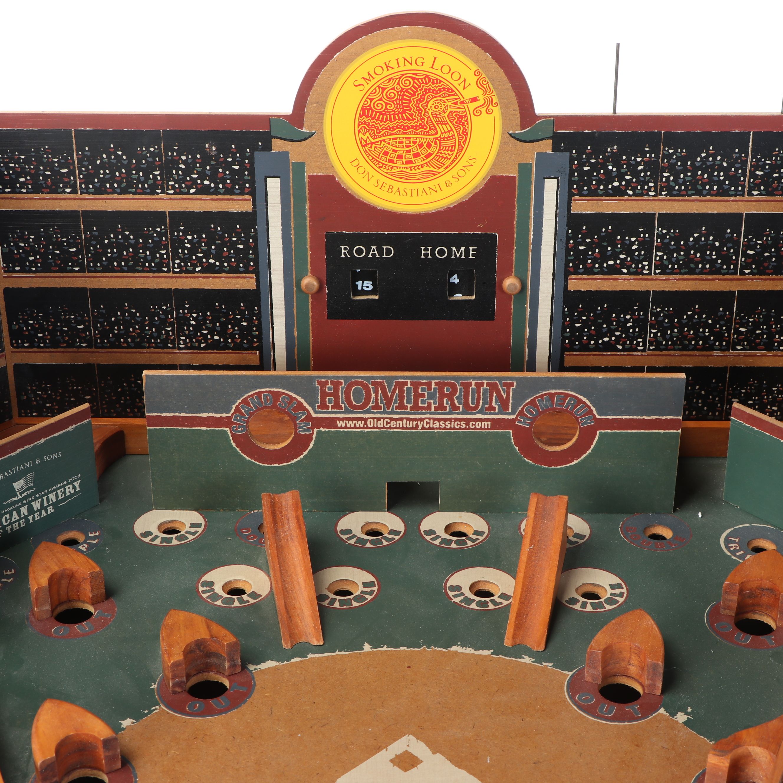 Classic Old Century Pinball Style Baseball Pinball Game