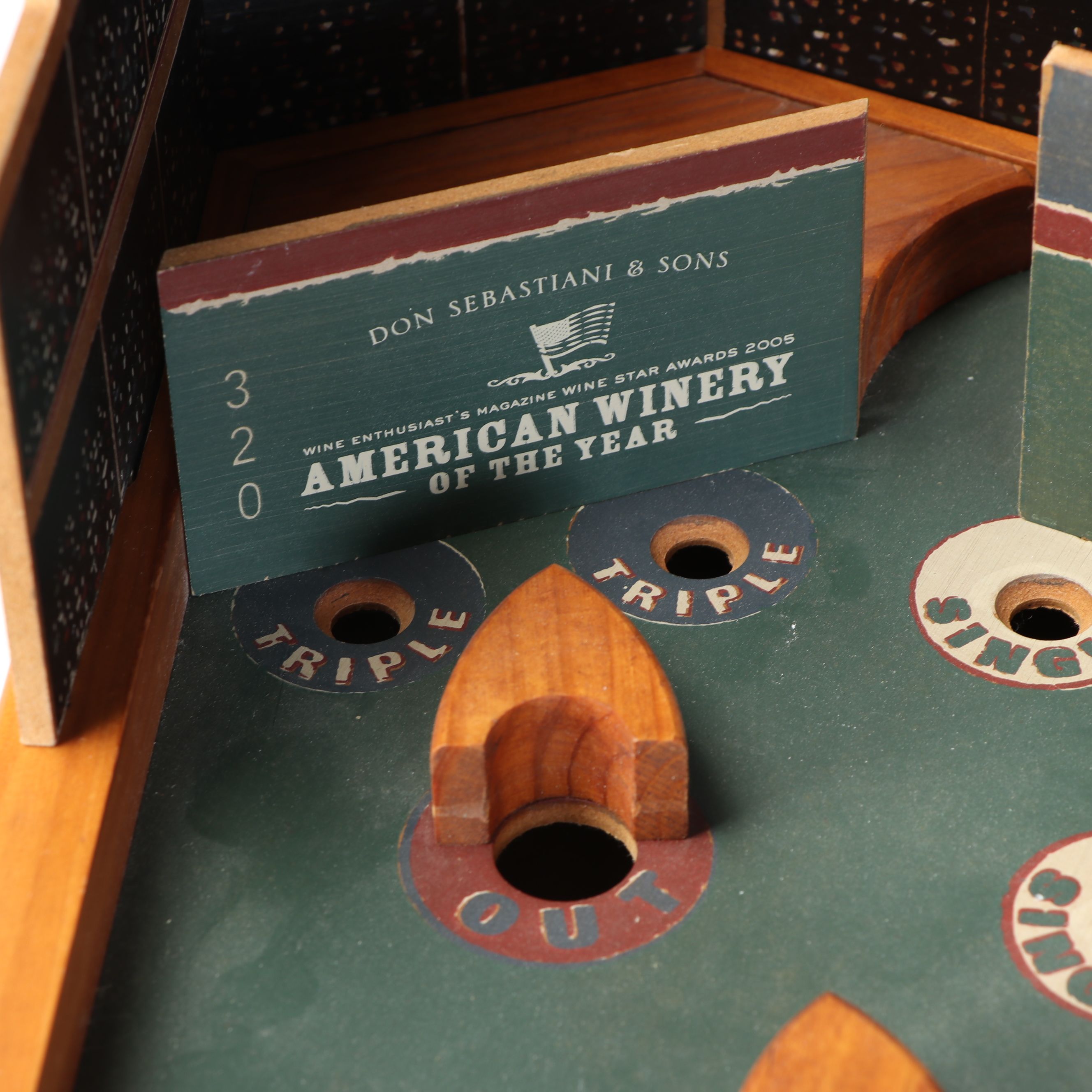 Classic Old Century Pinball Style Baseball Pinball Game