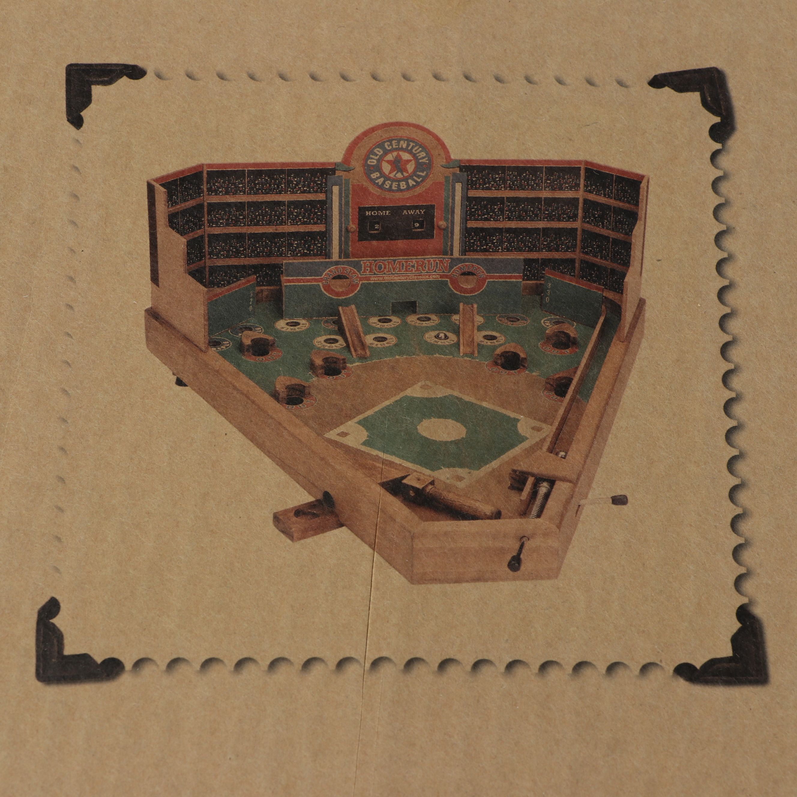 Classic Old Century Pinball Style Baseball Pinball Game