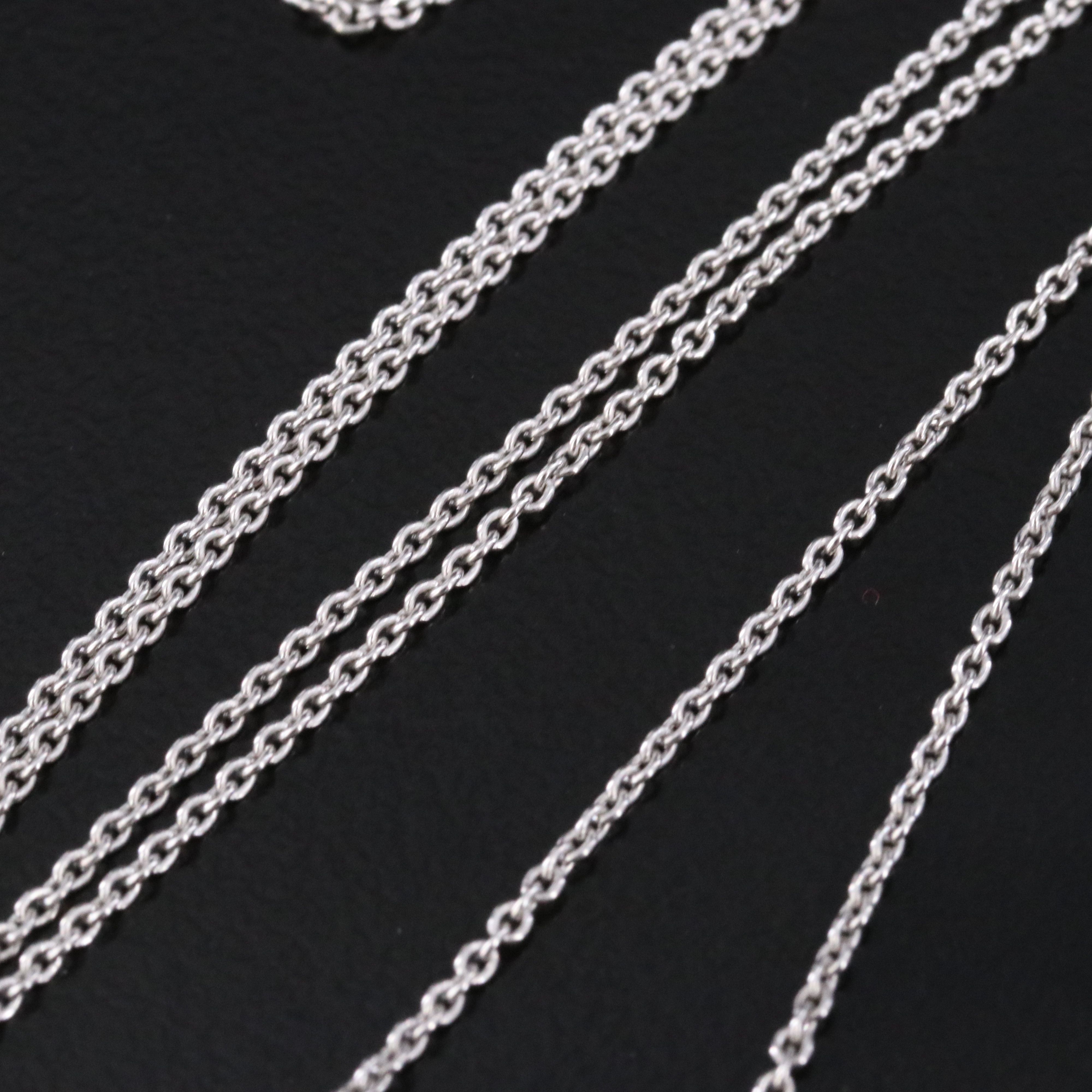 Platinum 0.99 CTW Diamond Necklace