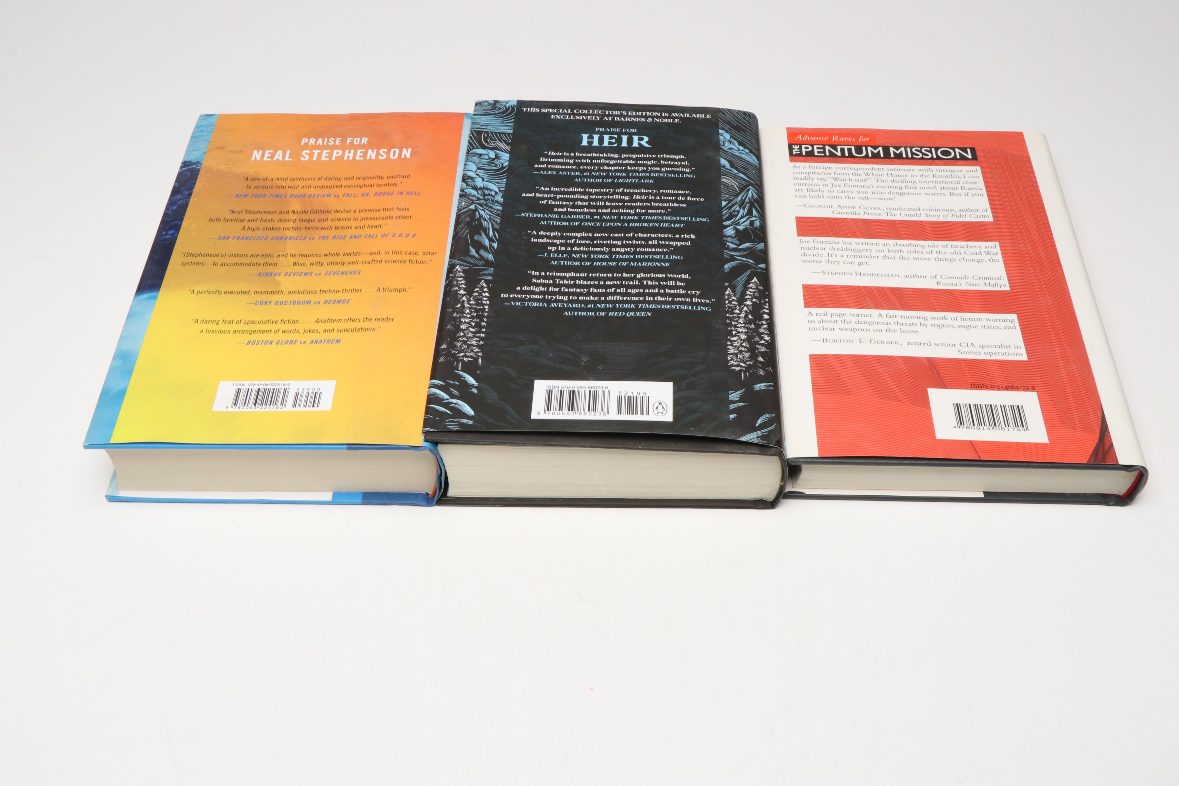 Signed First Edition "Termination Shock" by Neal Stephenson and More Books