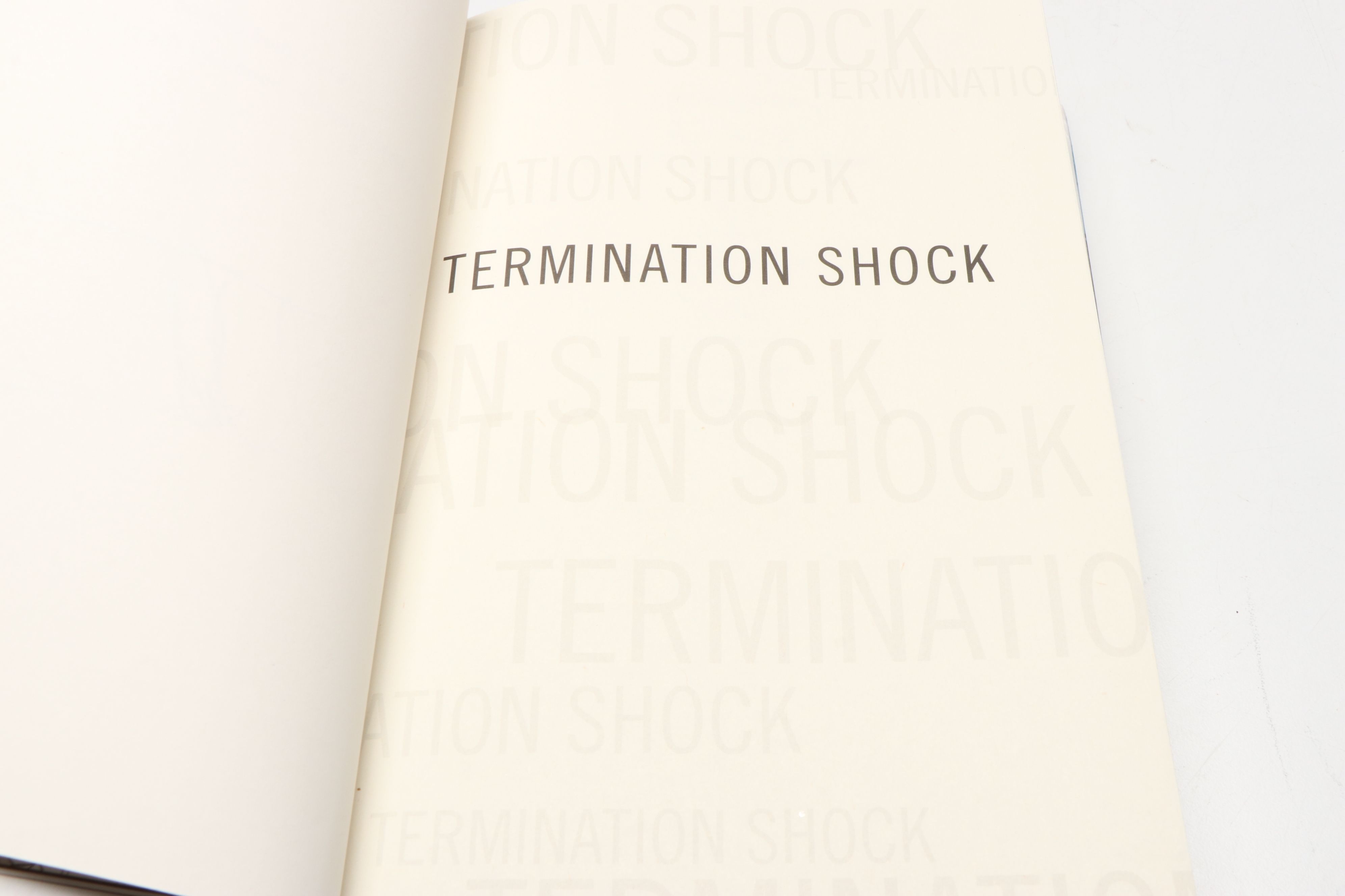 Signed First Edition "Termination Shock" by Neal Stephenson and More Books