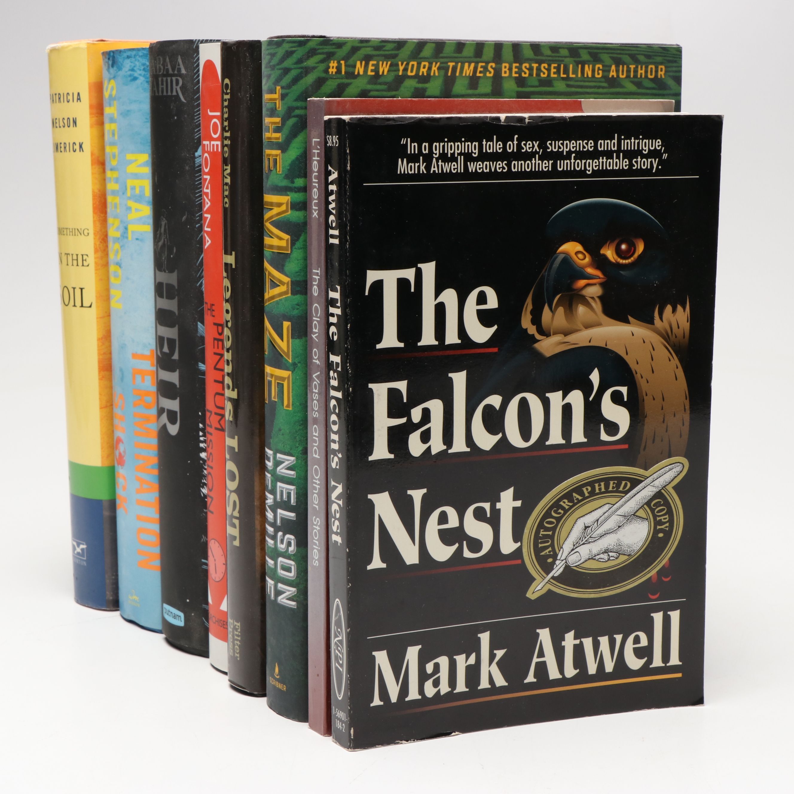 Signed First Edition "Termination Shock" by Neal Stephenson and More Books