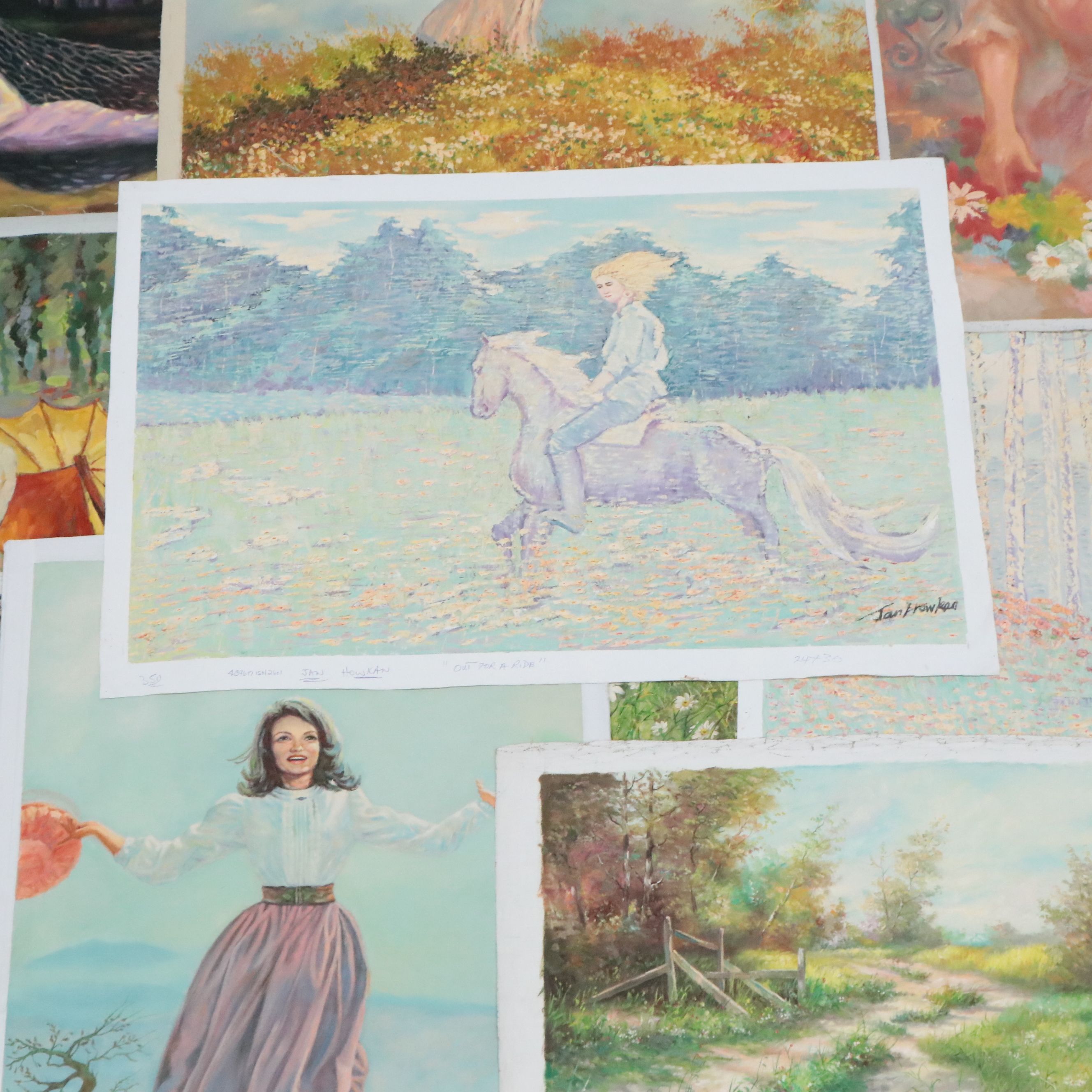 Uncommon Discoveries: Bucolic Femininity in Oil Paintings