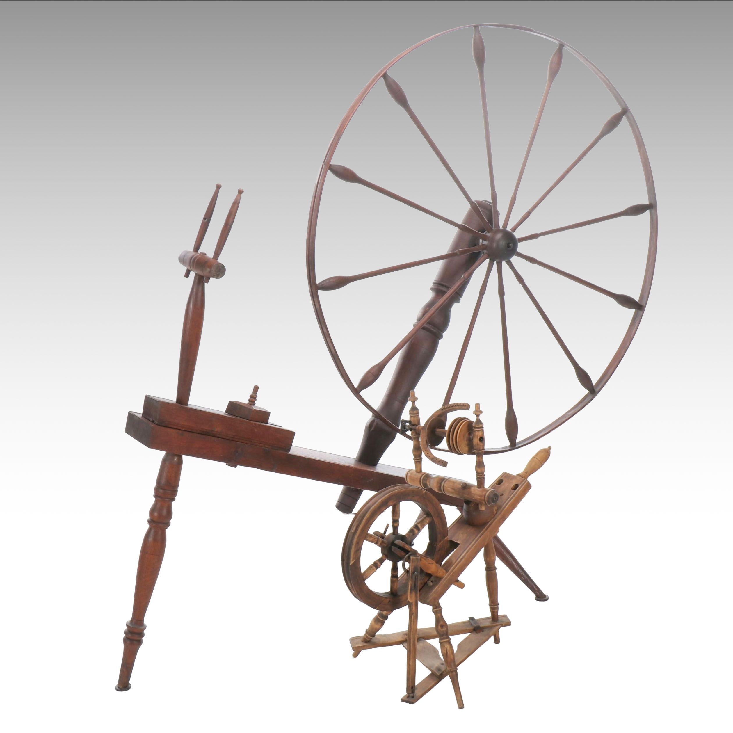 Wooden Spinning Wheels