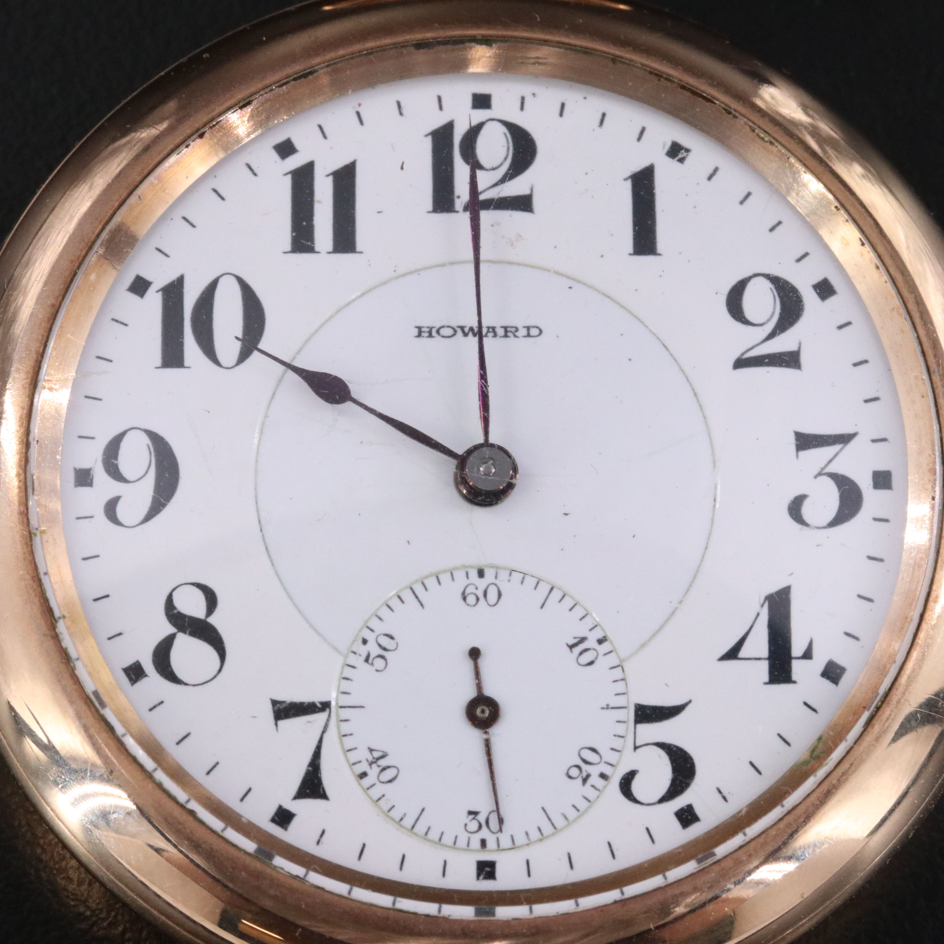 E. Howard Watch Co. Series 9 Open Face Pocket Watch c.1913