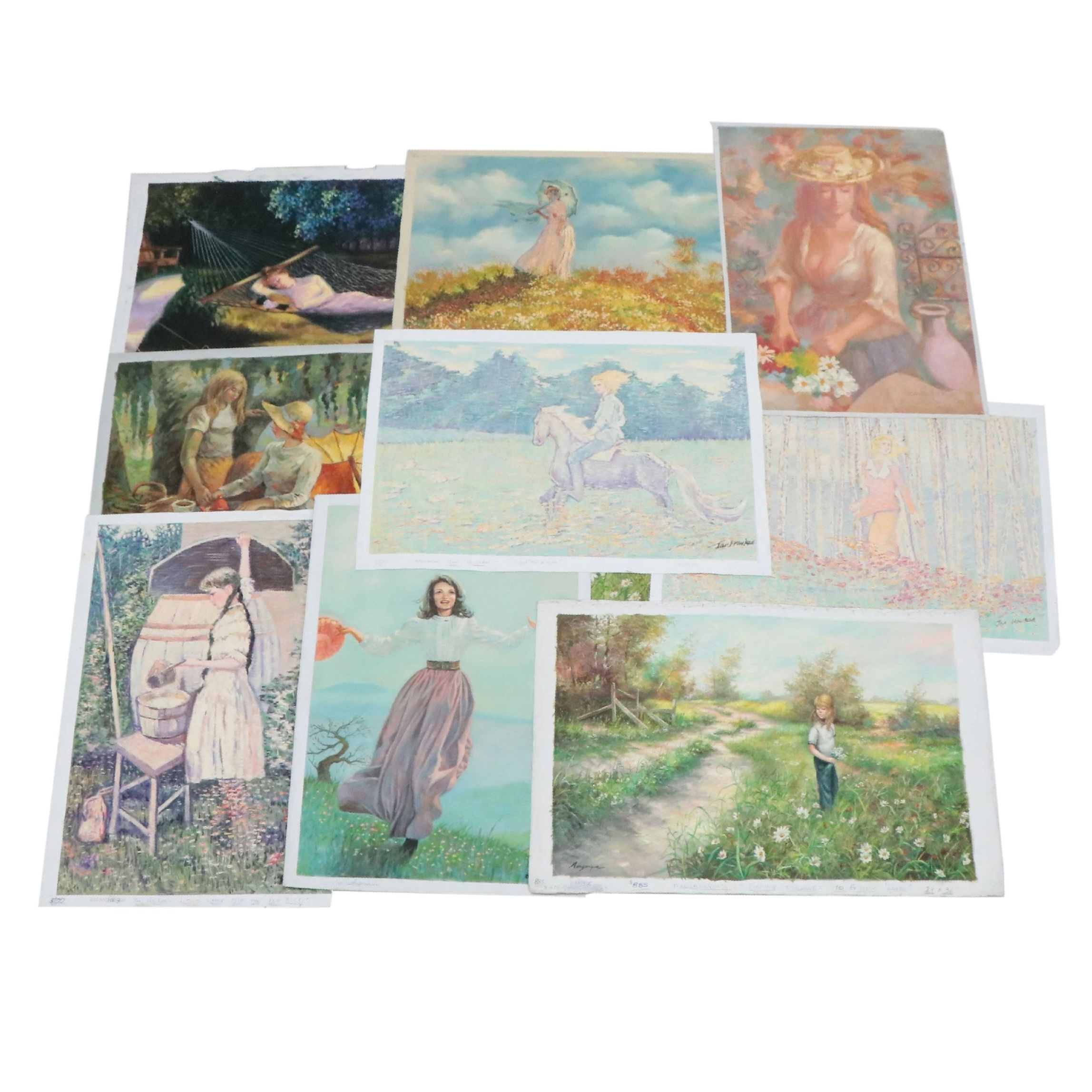 Uncommon Discoveries: Bucolic Femininity in Oil Paintings