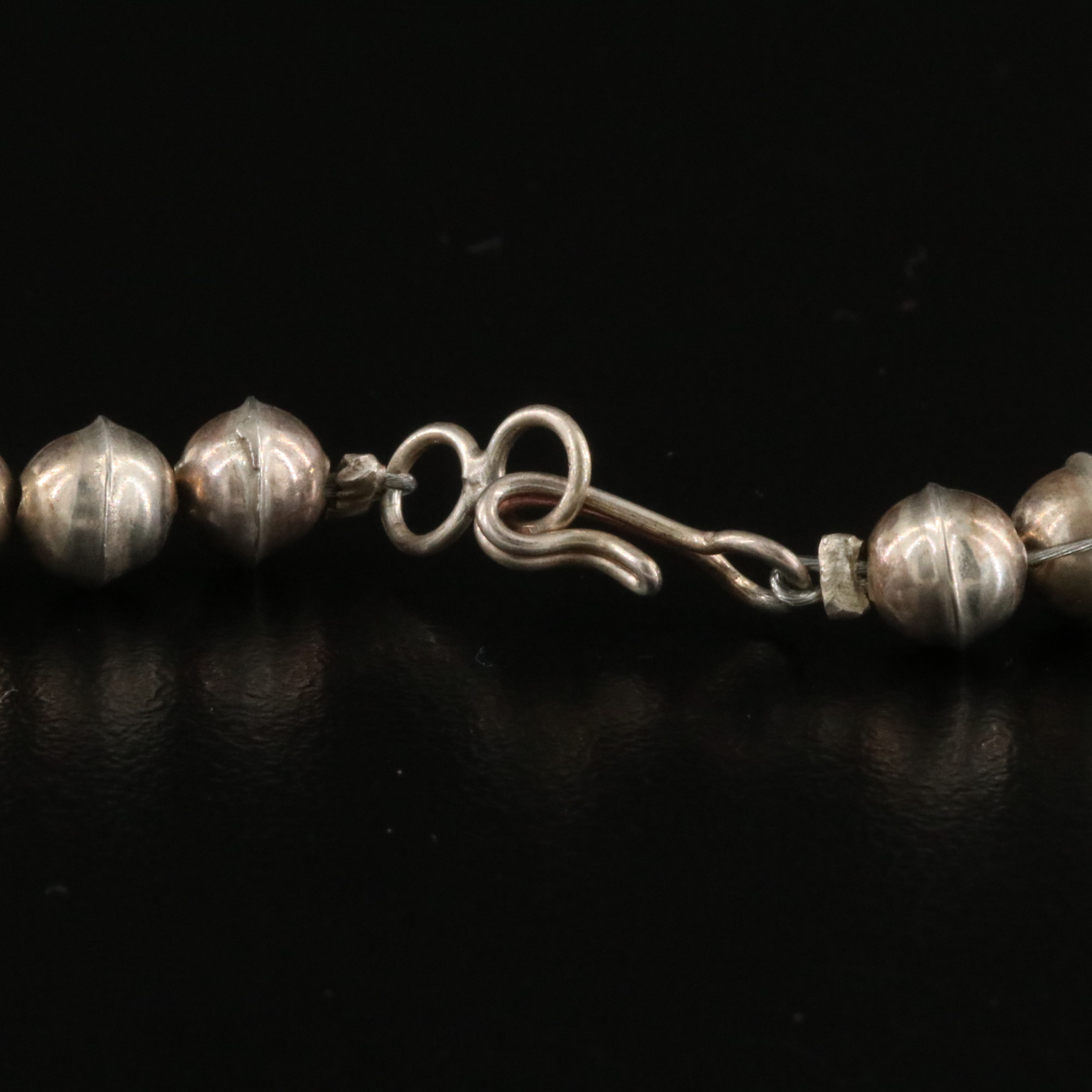 Effie Calavaza Zuni Sterling Turquoise and Coral Squash Blossom & Snake Necklace