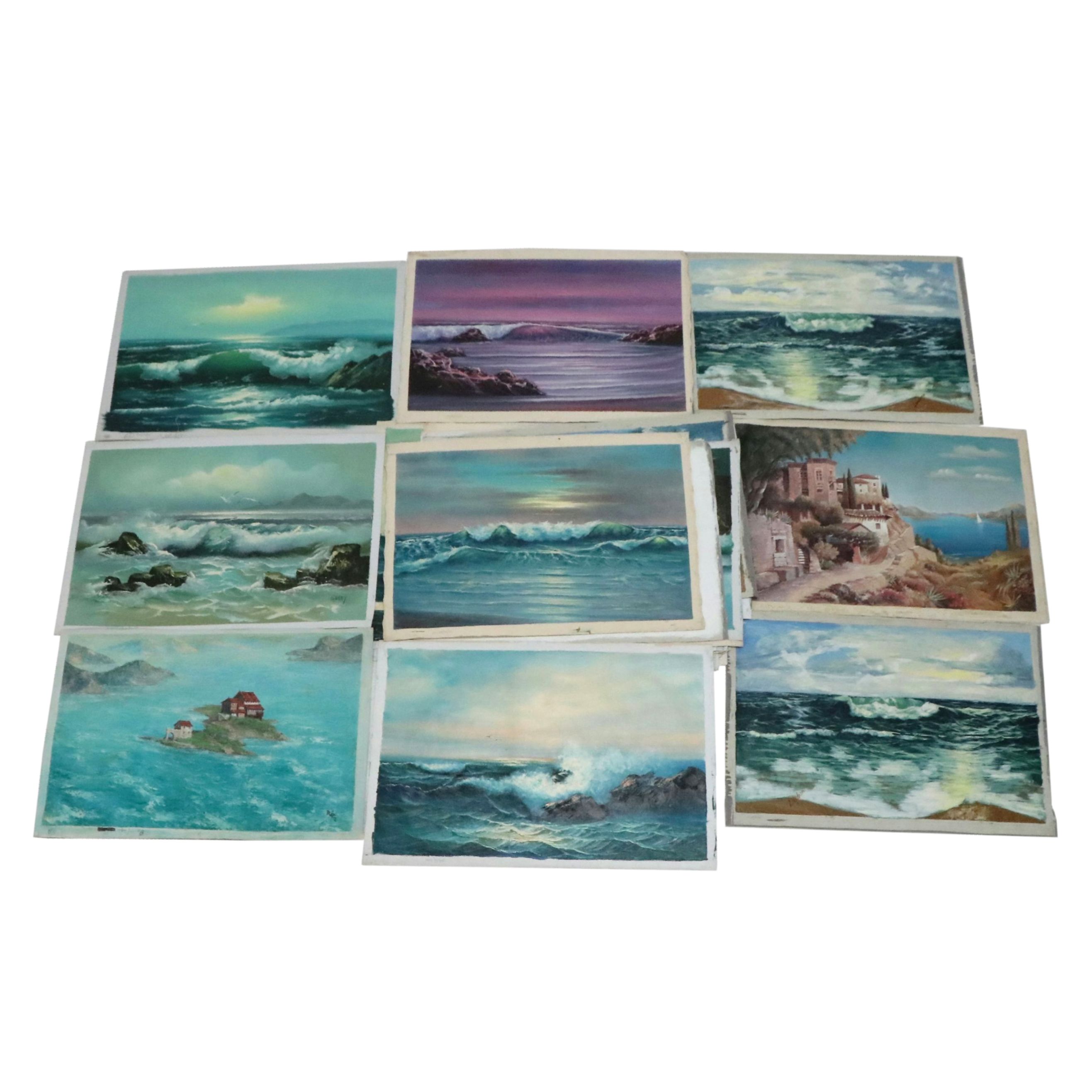 Uncommon Discoveries: Powerful Ocean Scenes in Oil Paintings