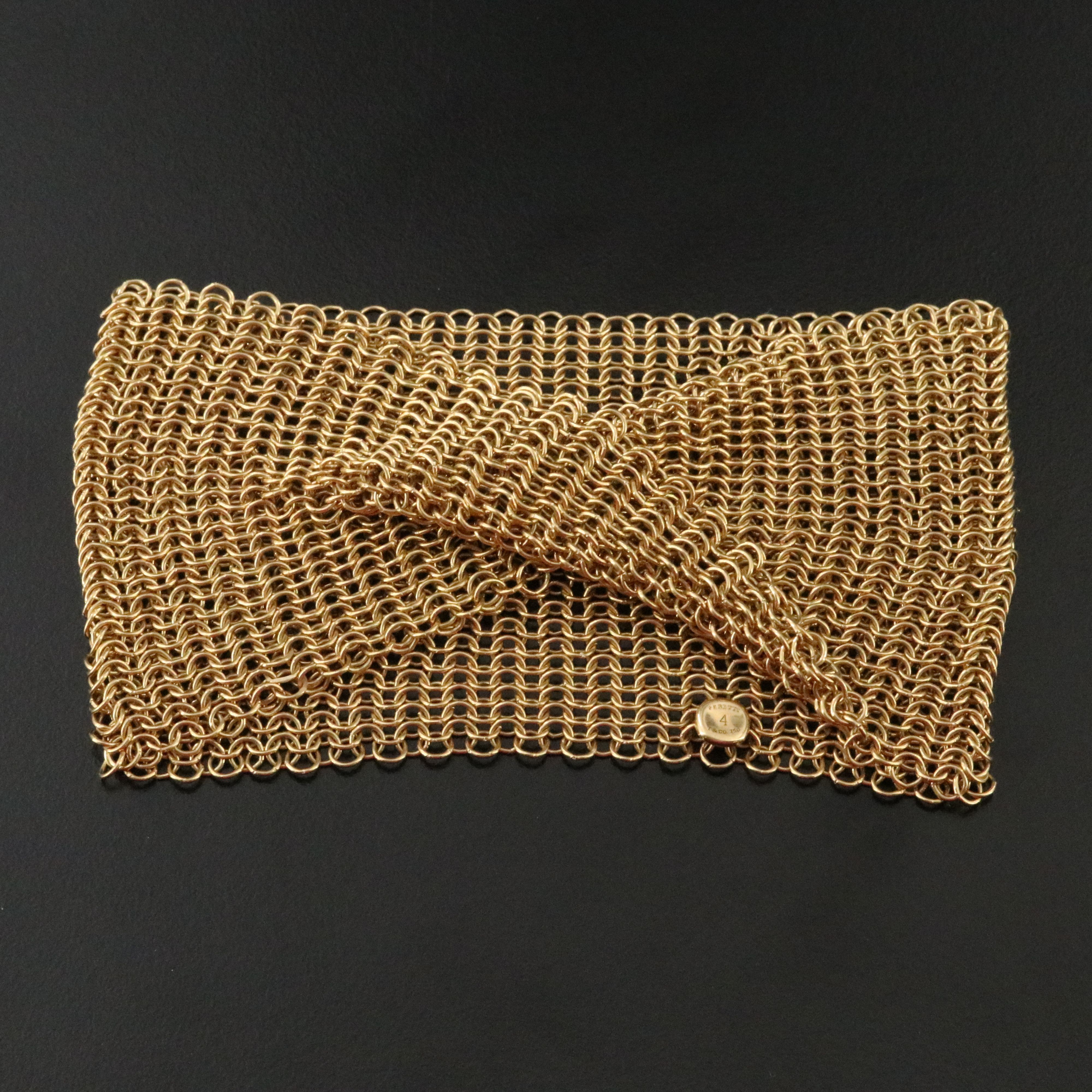 Elsa Peretti for Tiffany & Co. 18K Mesh Bracelet