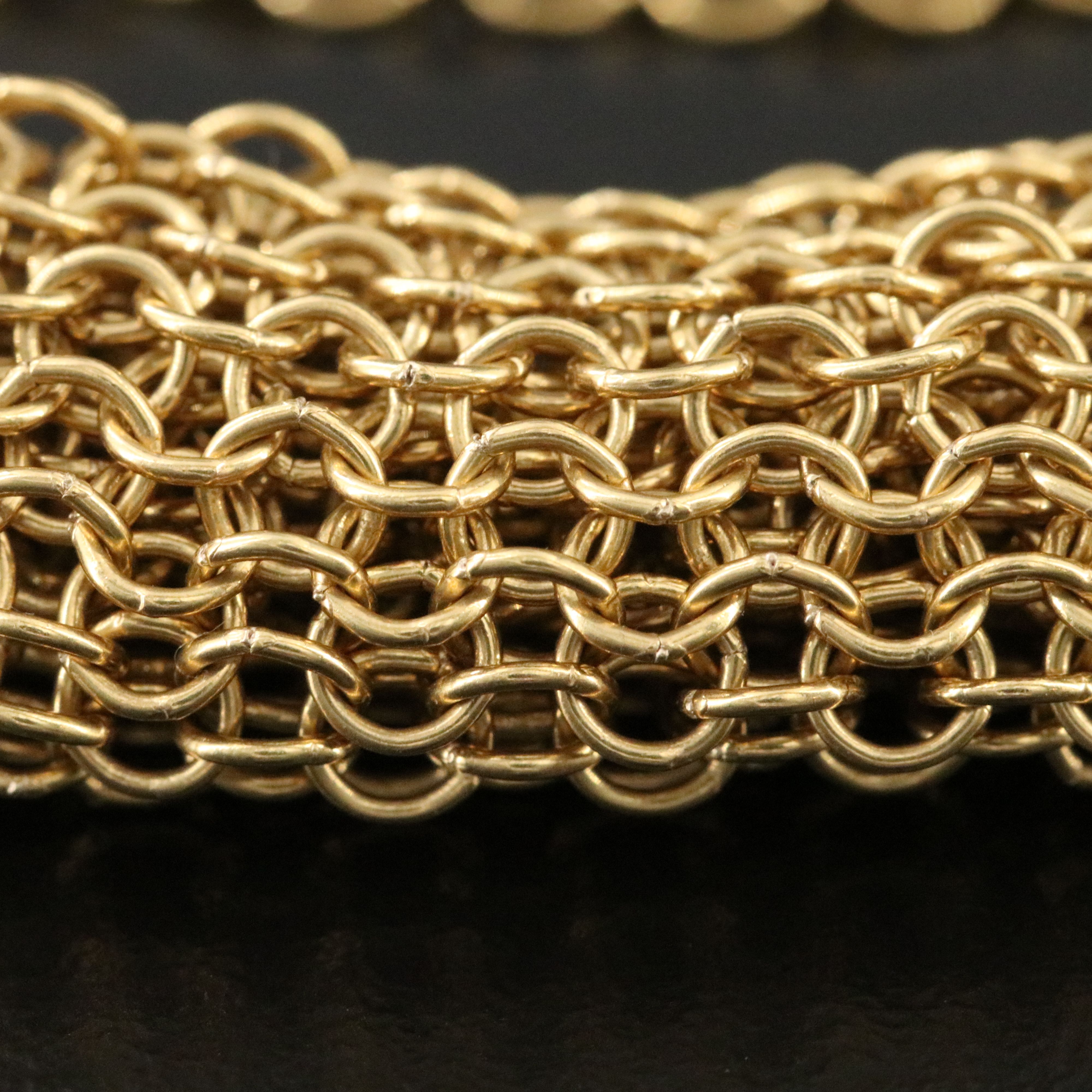 Elsa Peretti for Tiffany & Co. 18K Mesh Bracelet