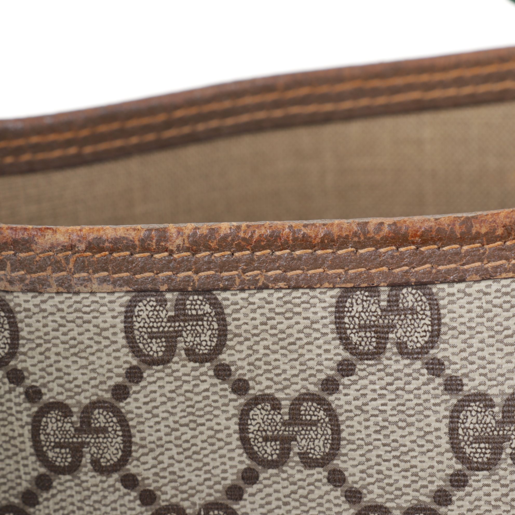 Gucci Accessory Collection Sherry Line Tote in GG Supreme Coated Canvas