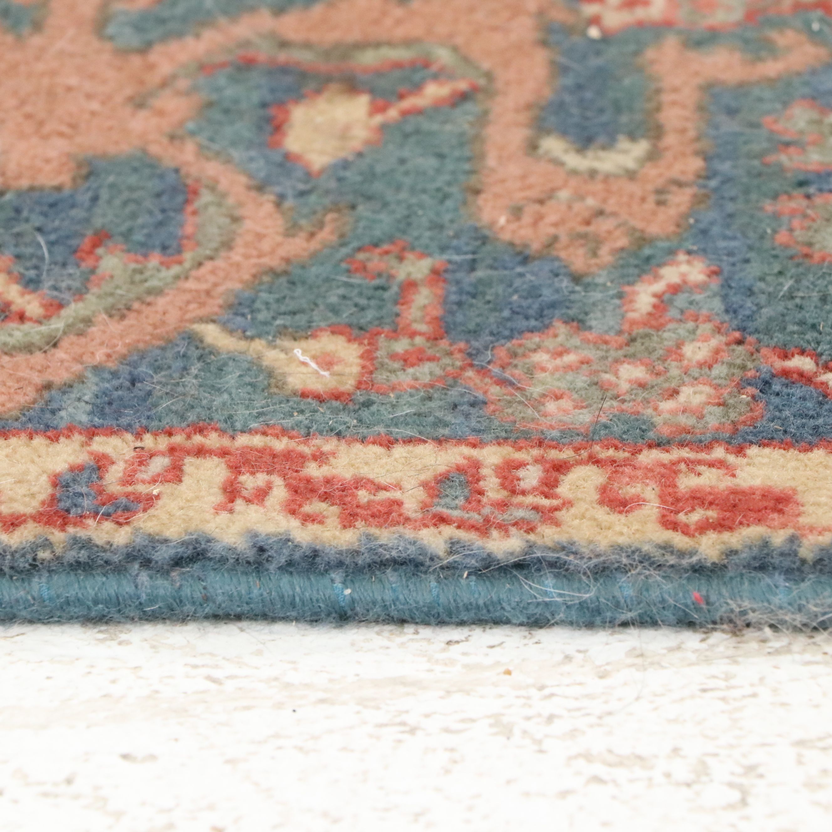 4'2 x 6'1 Machine Made Karastan "Williamsburg" Oushak Style Area Rug