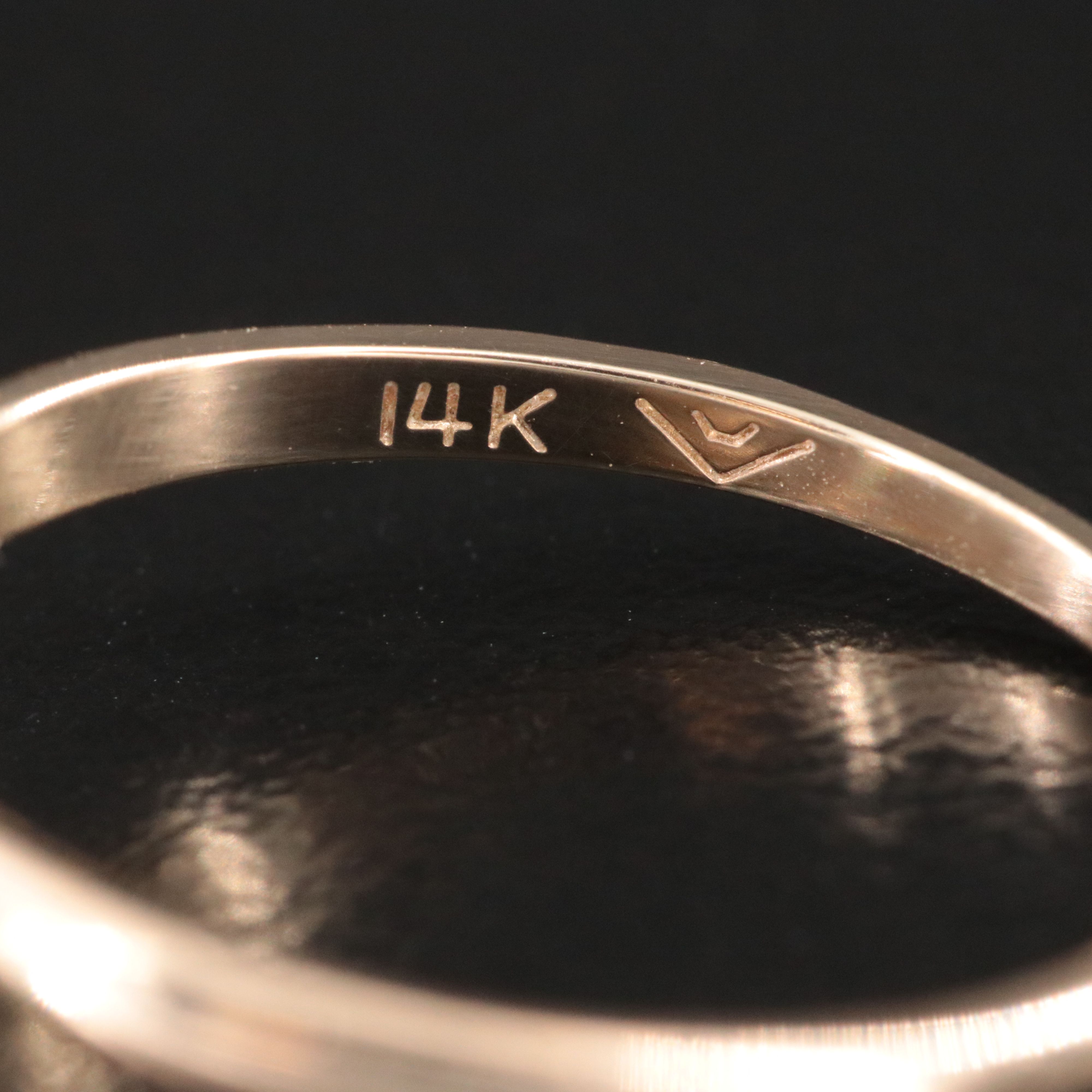 14K 4.05 CT Lab Grown Diamond Solitaire Ring with IGI Report