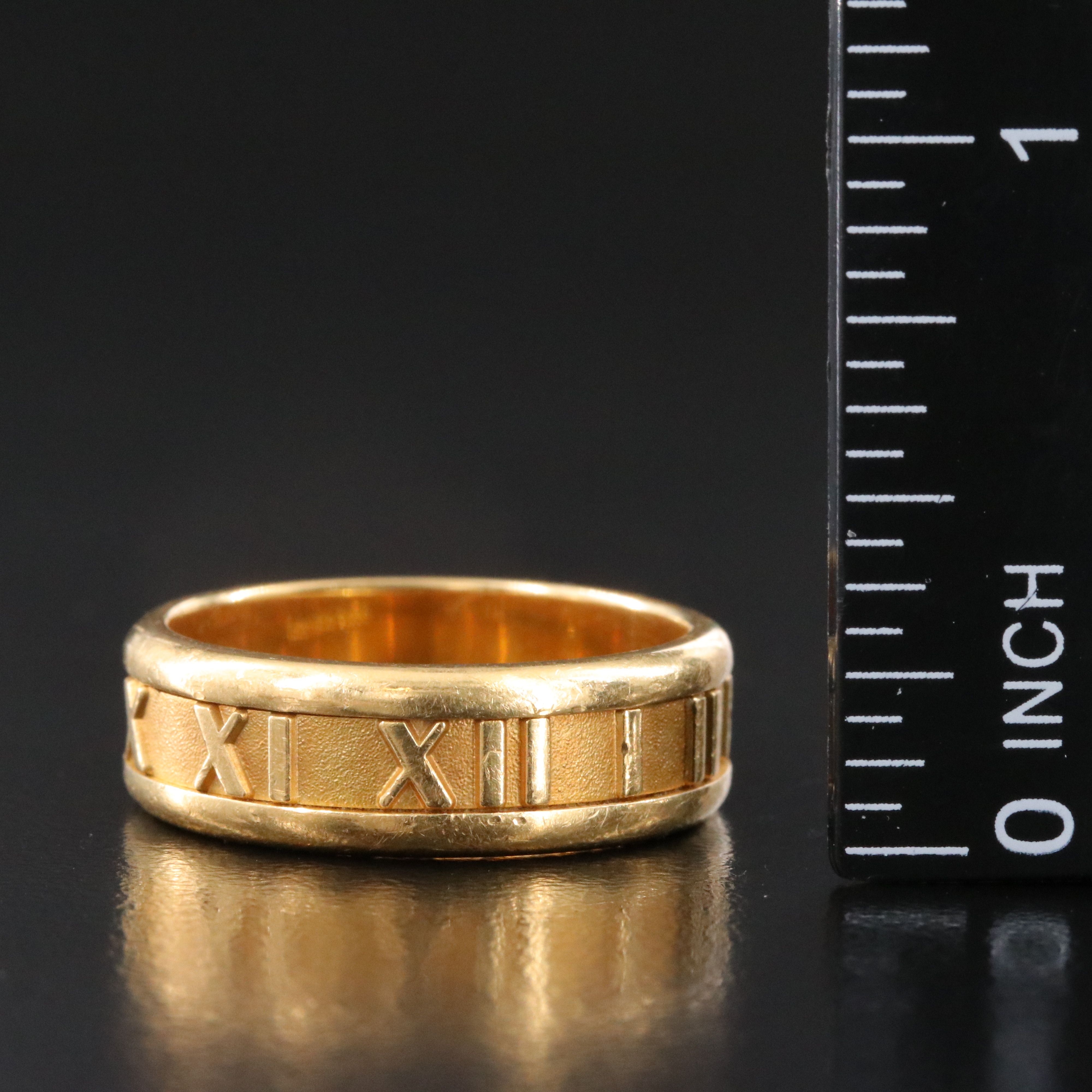 Tiffany & Co. Atlas 18K Eternity Ring