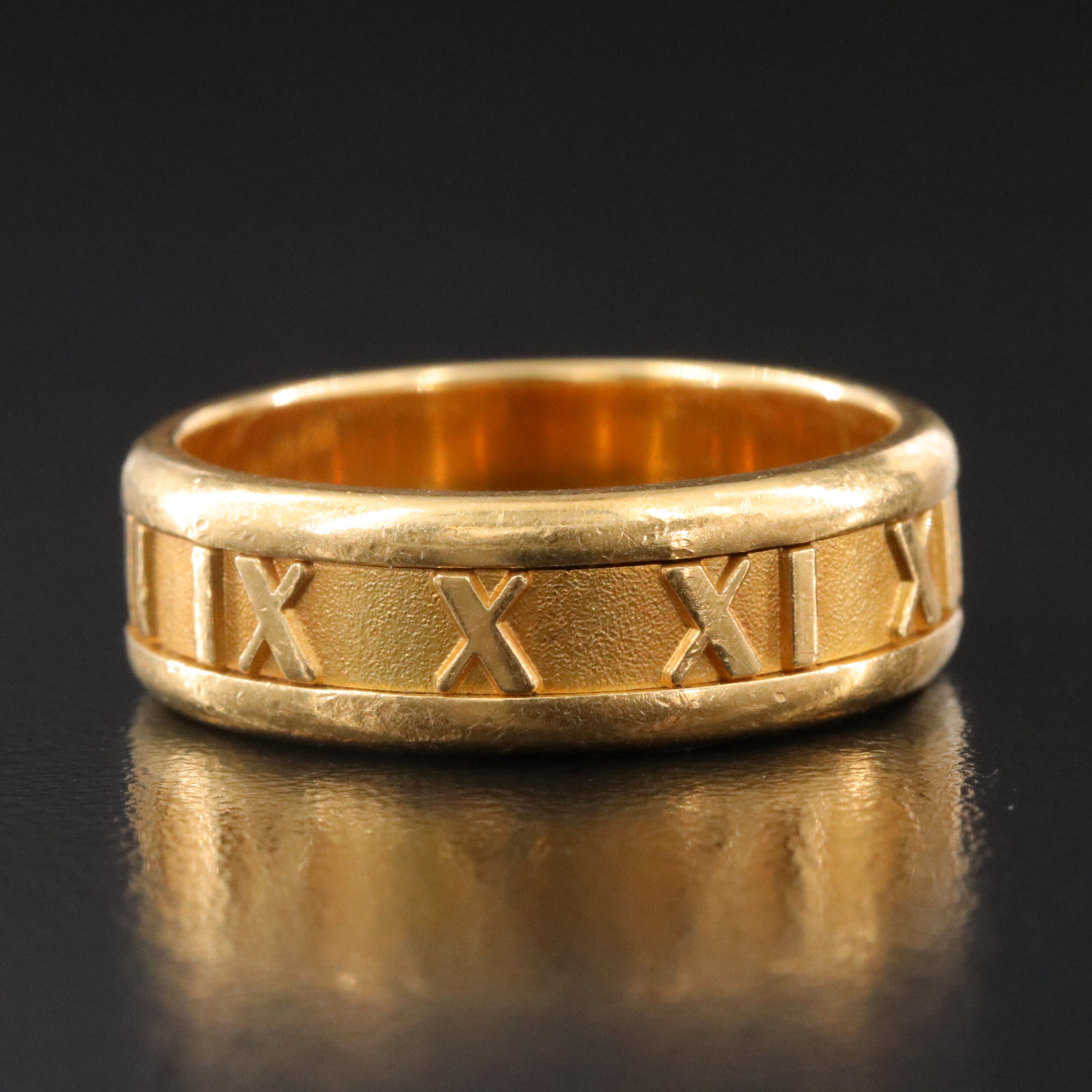 Tiffany & Co. Atlas 18K Eternity Ring